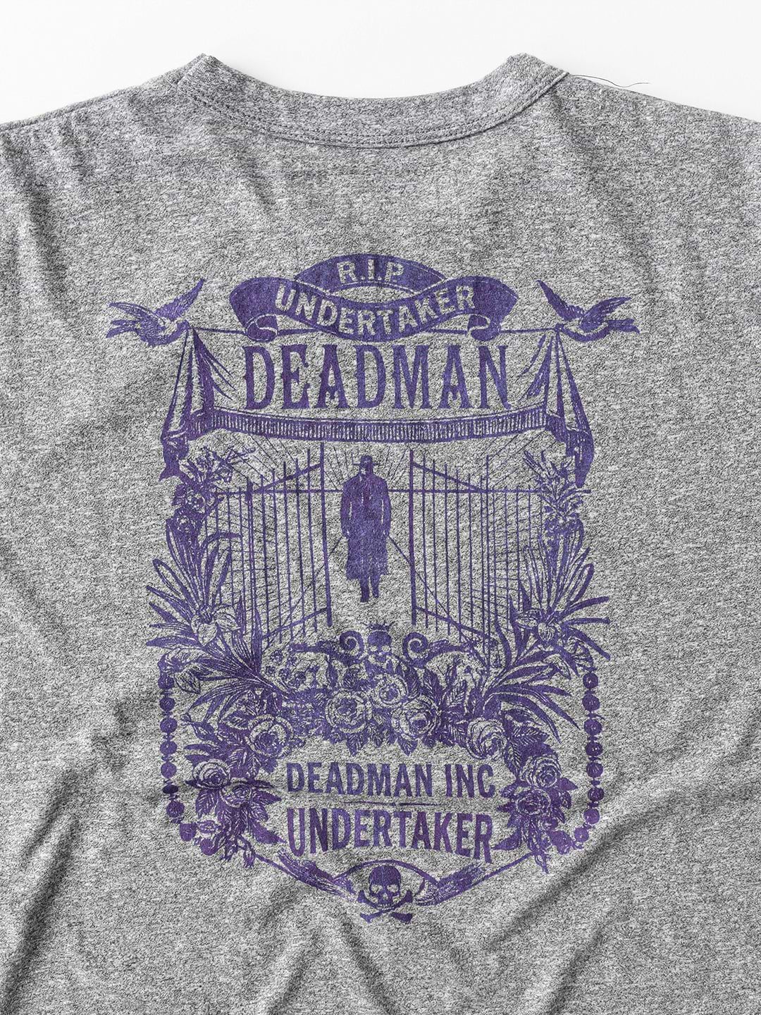 Undertaker Deadman Inc. Grey Women's Tee - Roots of Fight Canada