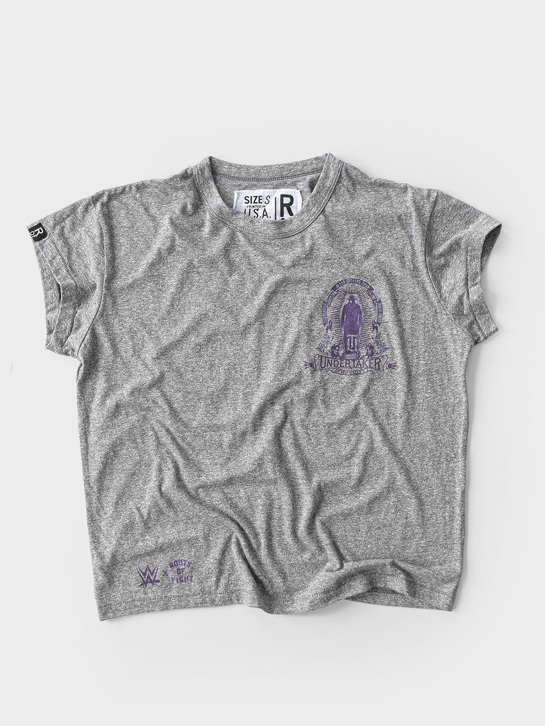 Undertaker Deadman Inc. Grey Women's Tee - Roots of Fight Canada