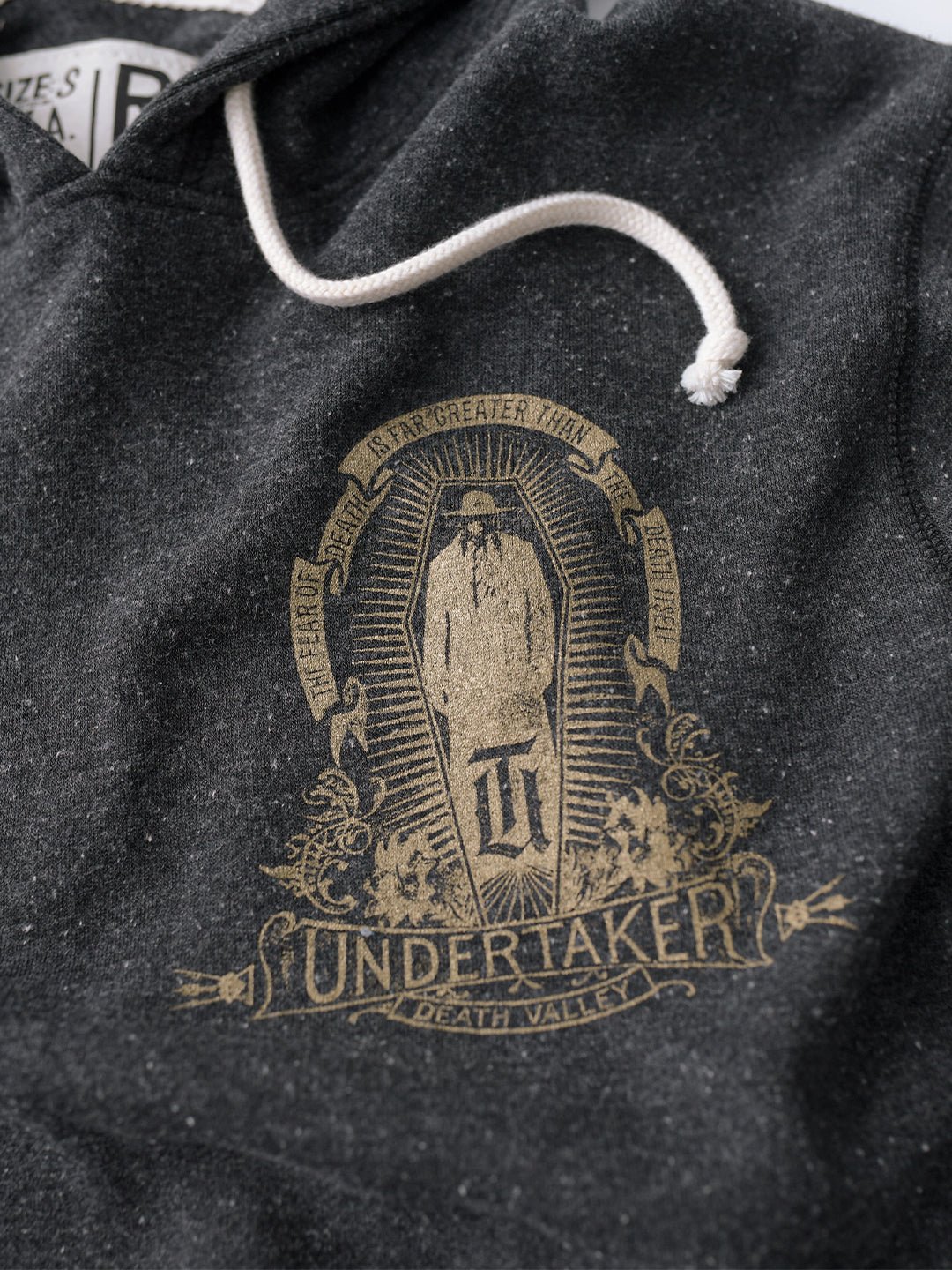 Undertaker Death Valley Black PO Hoody - Roots of Fight Canada