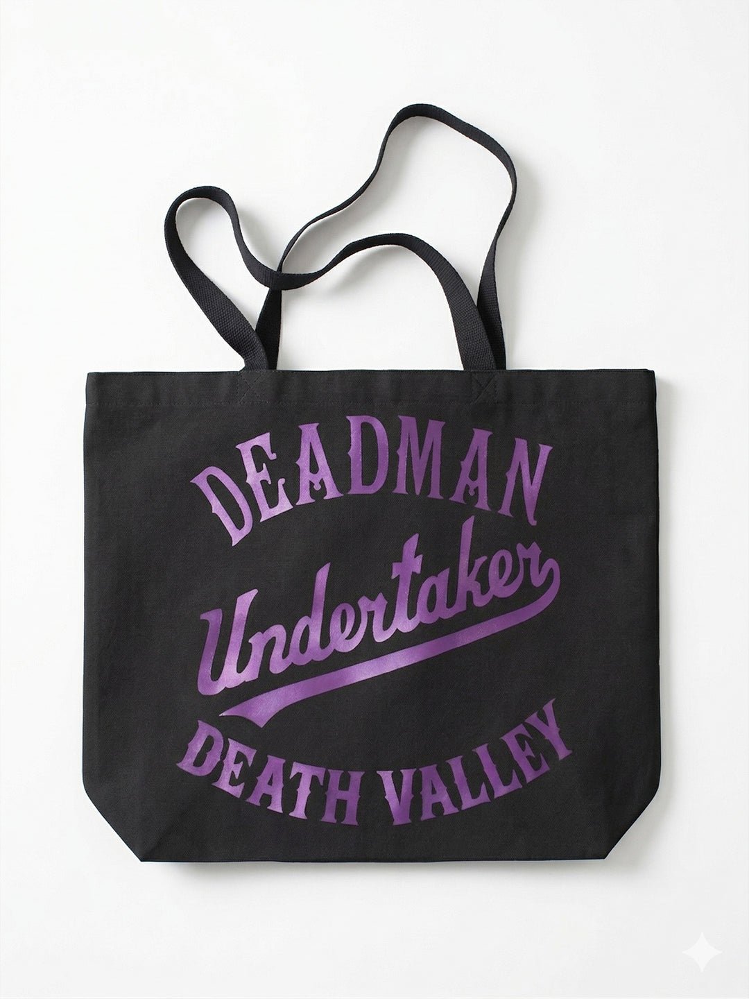 Undertaker Death Valley Black Tote Bag - Roots of Fight Canada