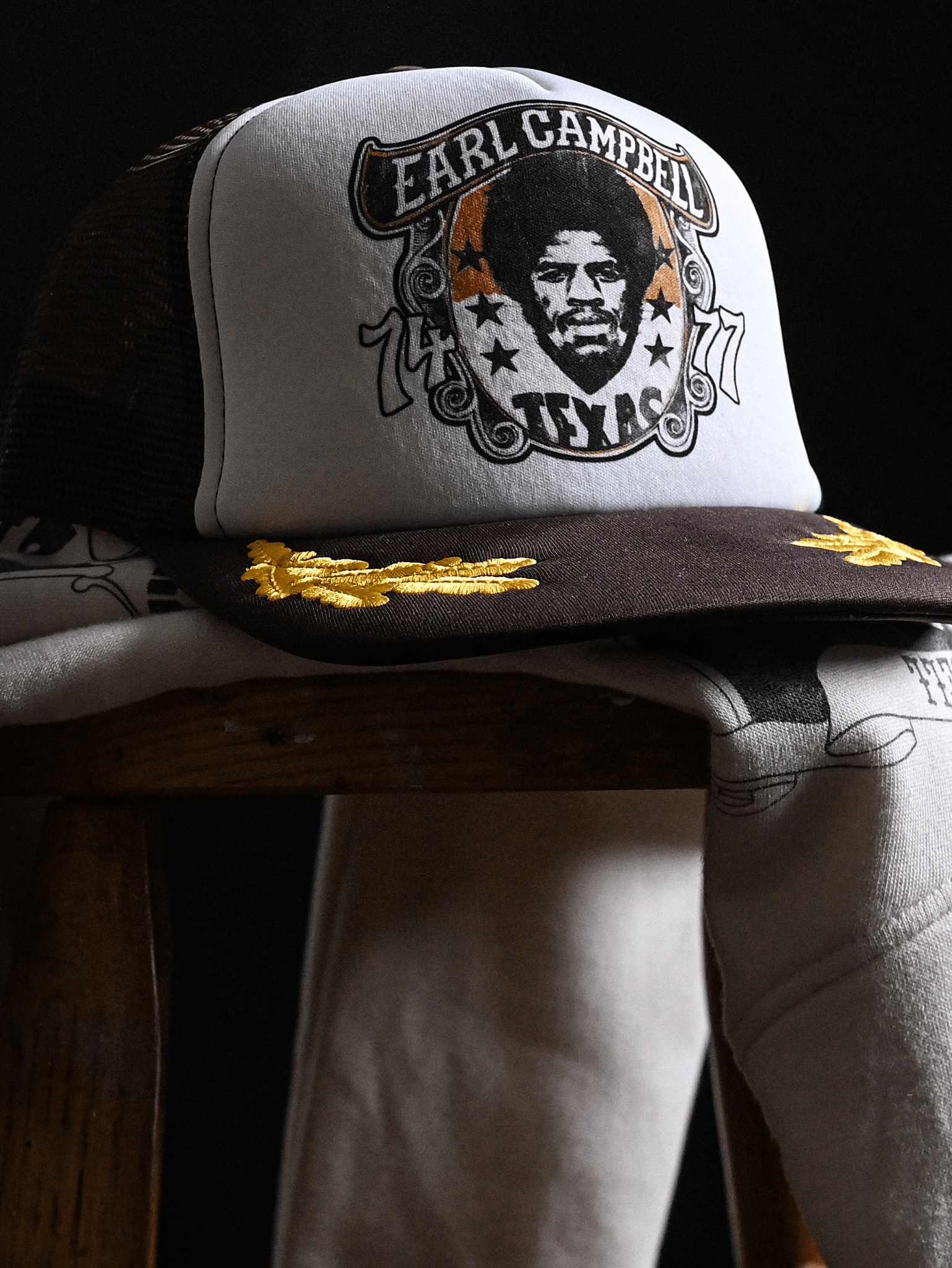 UT - Earl Campbell Longhorn Legacy Trucker Hat - Roots of Fight Canada