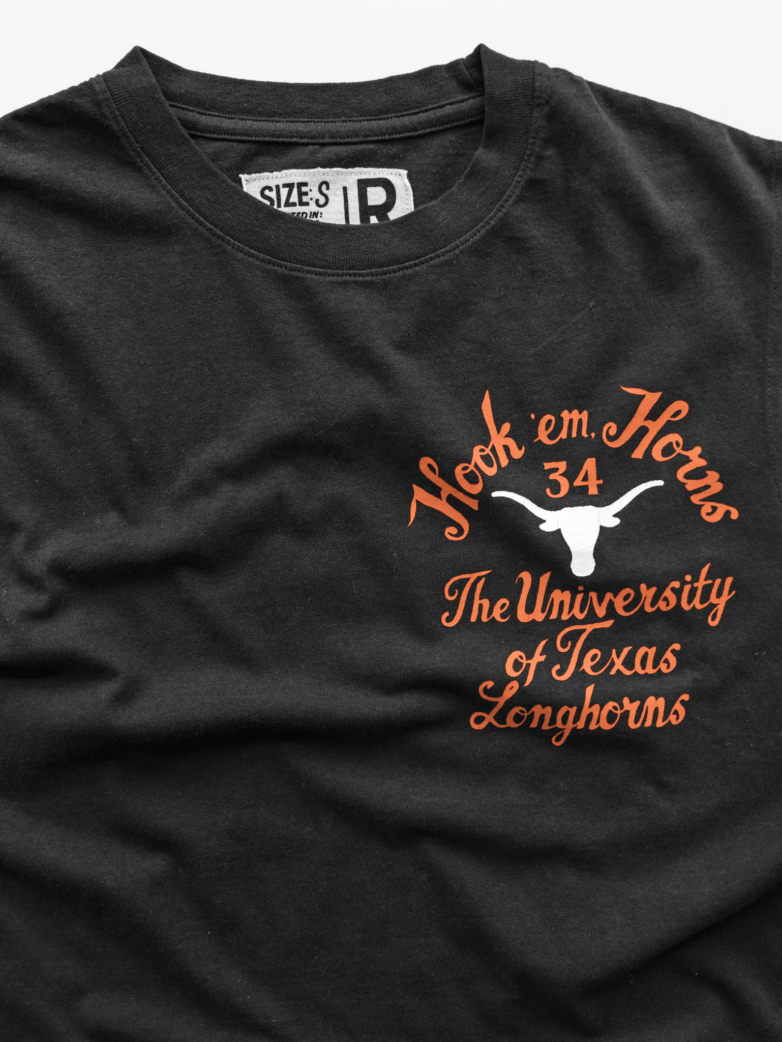 UT - Ricky Williams Texas Tornado Black Muscle Tee - Roots of Fight Canada