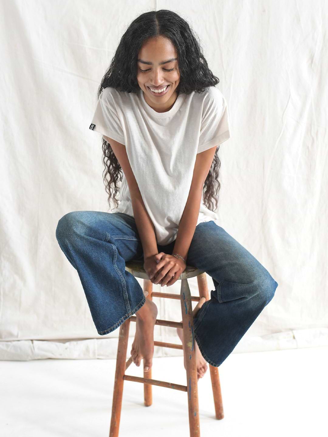 Vintage White Women's Triblend Tee - Roots of Fight Canada