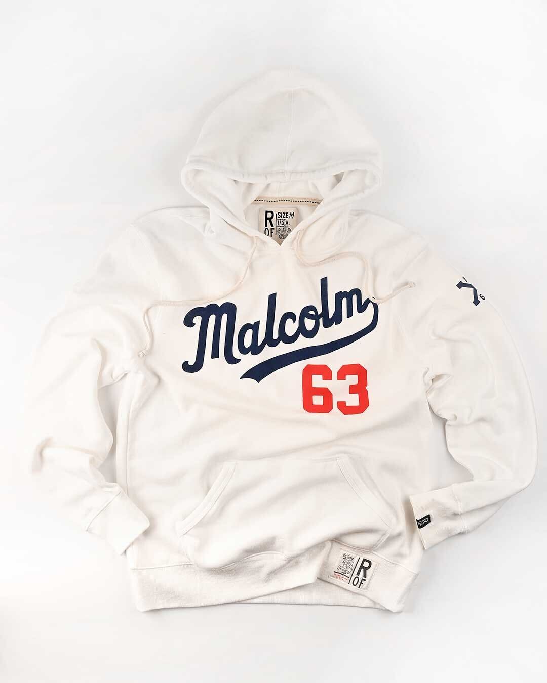 Malcolm X '63 Ivory Hoody - Roots of Fight Canada