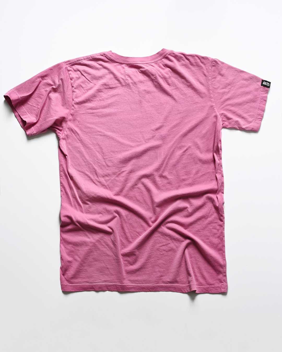【PINK】Faded tee 100% Cotton Sun Faded Tee