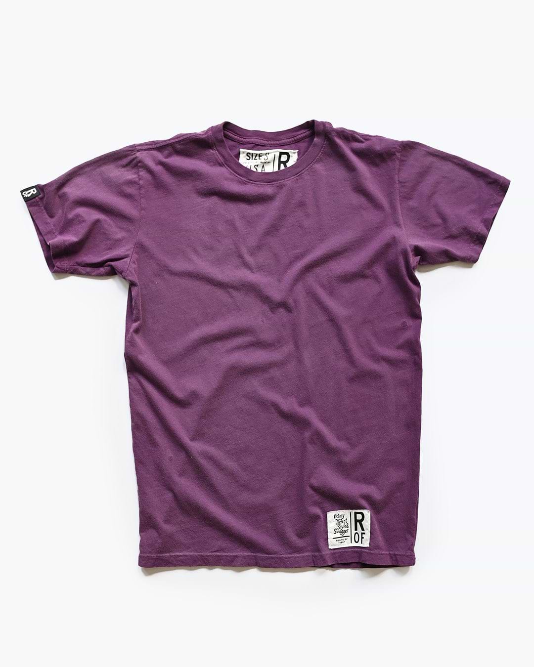 100% Cotton Sun Faded Tee - Roots of Fight