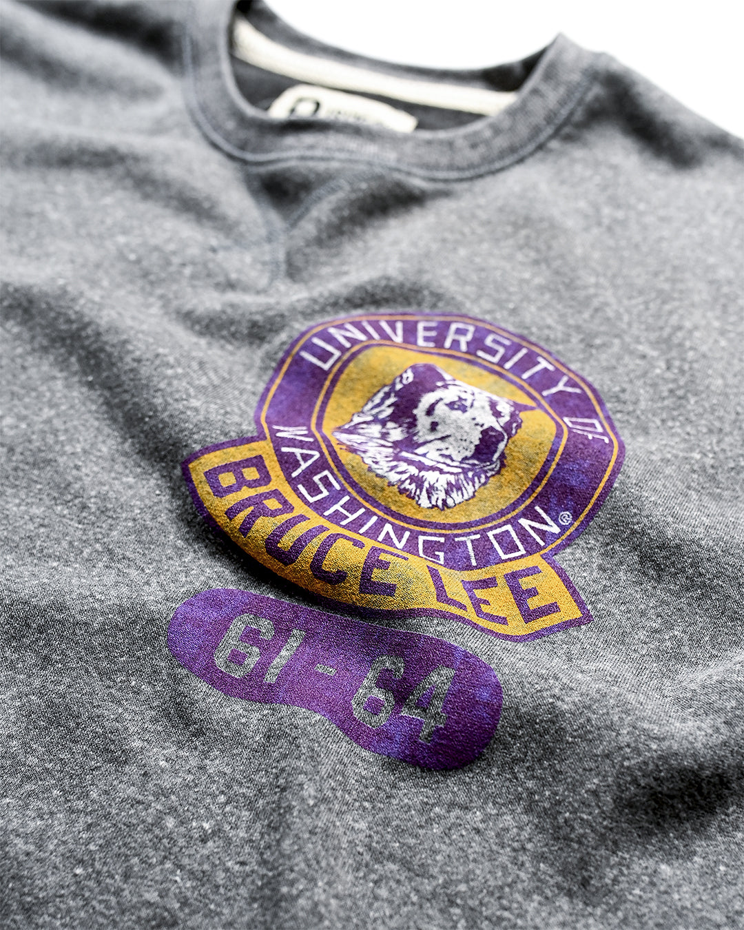 UW - Bruce Lee Student ’61-’64 Grey Sweatshirt