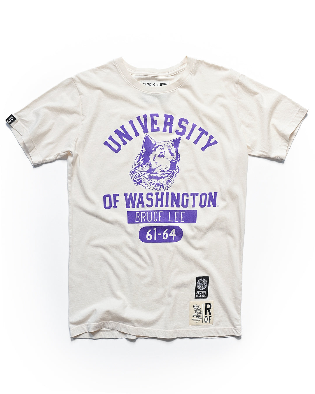 UW - Bruce Lee Legends ’61-&#39;64 White Tee