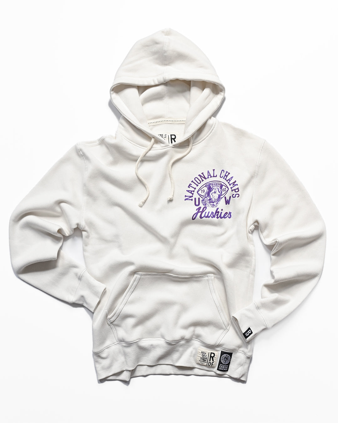 UW - Football ’61 Rose Bowl White PO Hoody