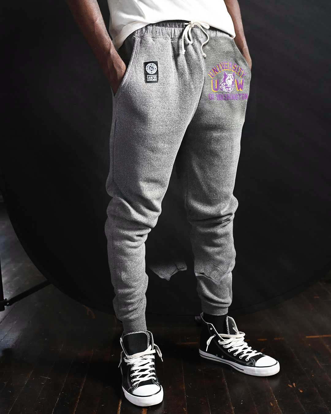 UW - Huskies Athletics Grey Sweatpants