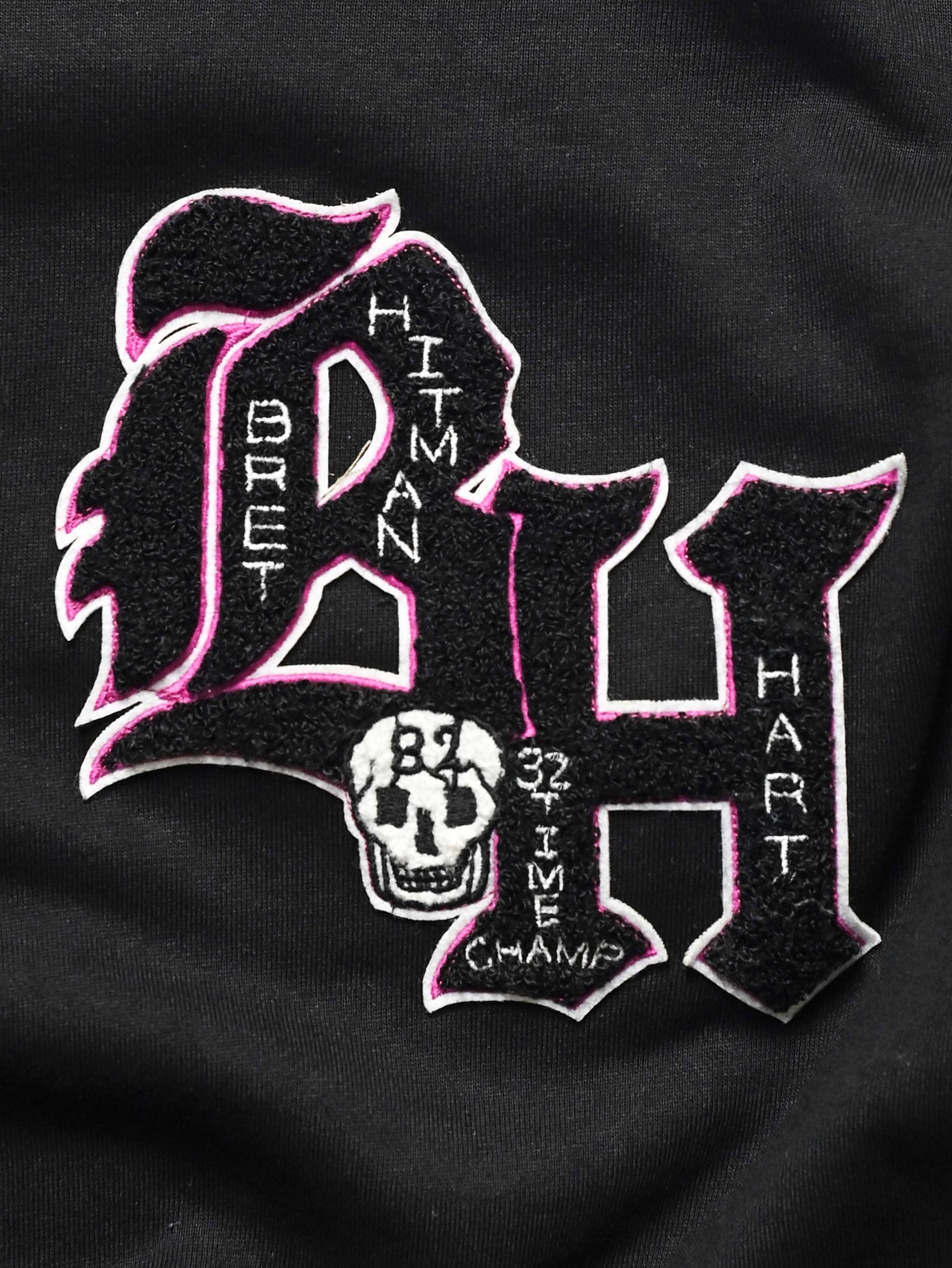Bret Hart Hitman Black PO Heavyweight Hoody