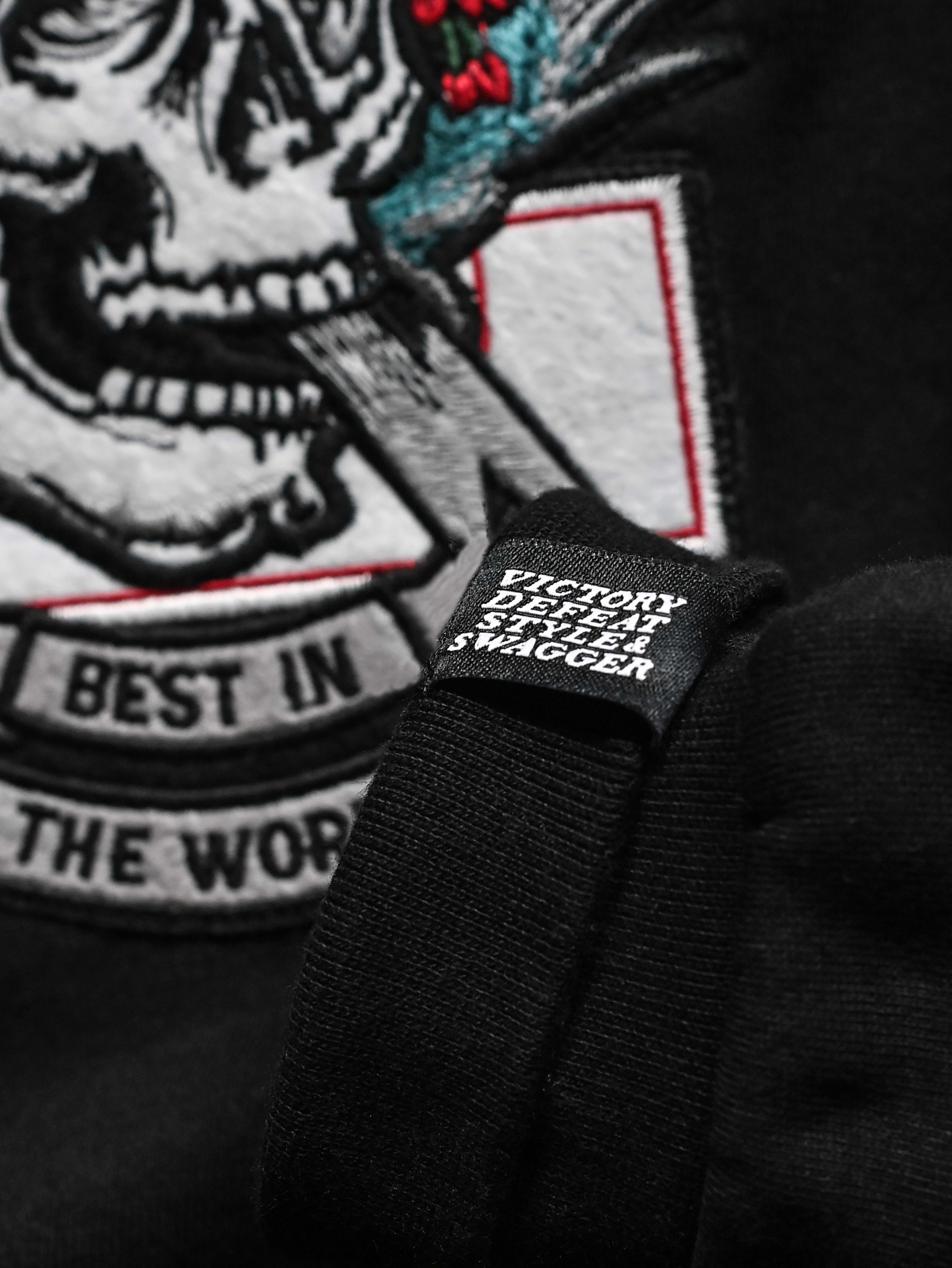 CM Punk BITW Black Heavyweight PO Hoody