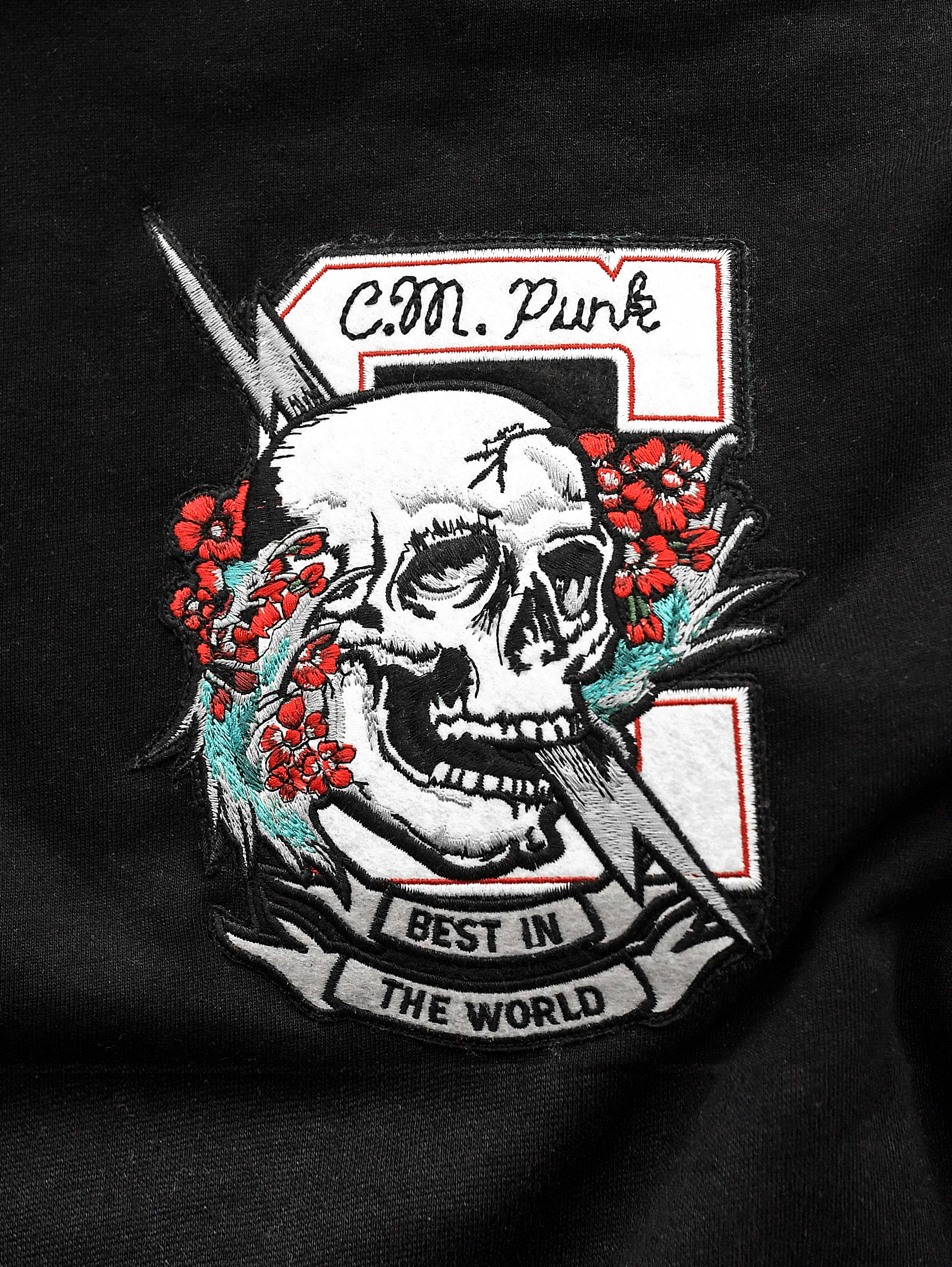CM Punk BITW Black Heavyweight PO Hoody
