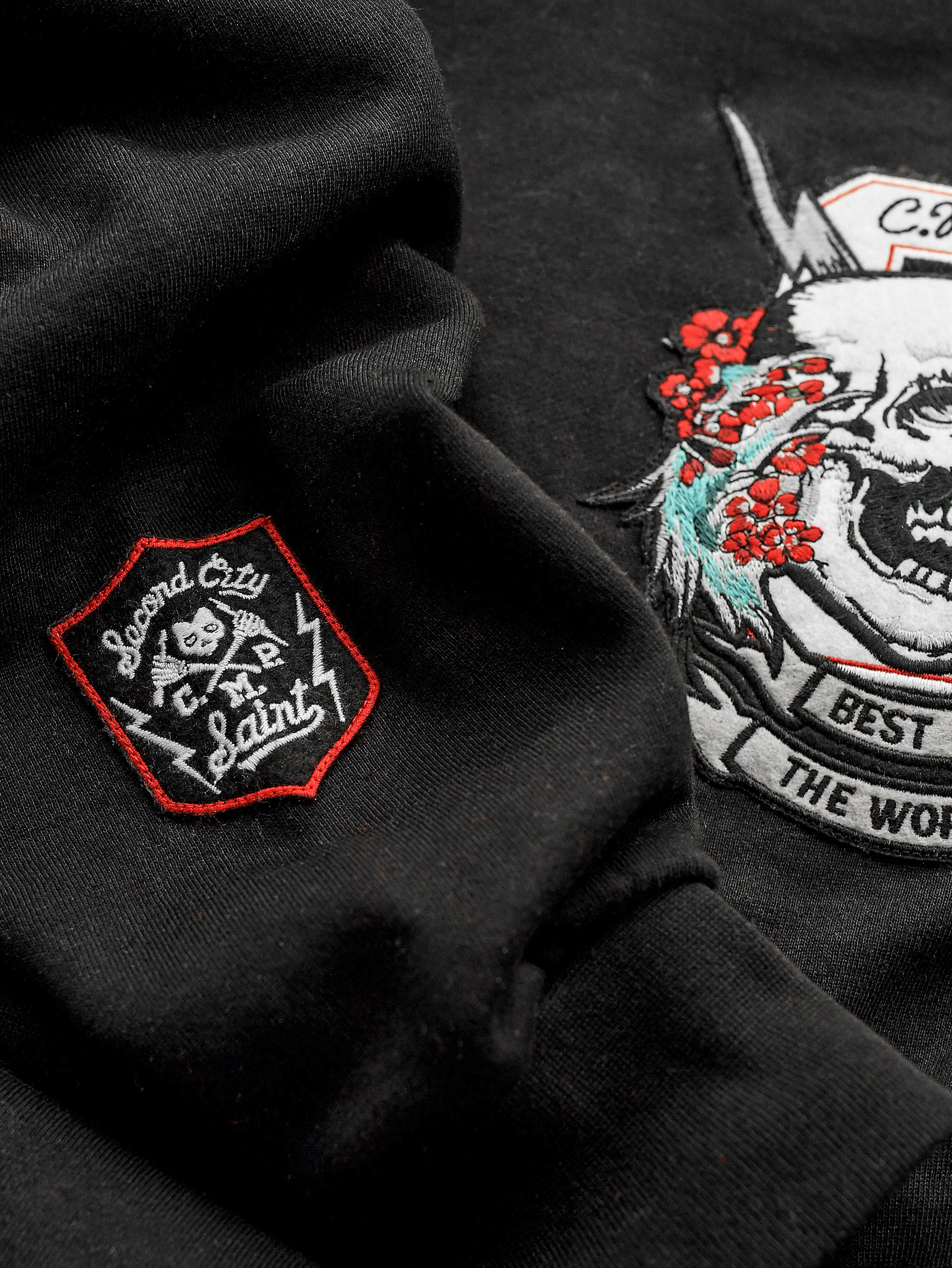 CM Punk BITW Black Heavyweight PO Hoody