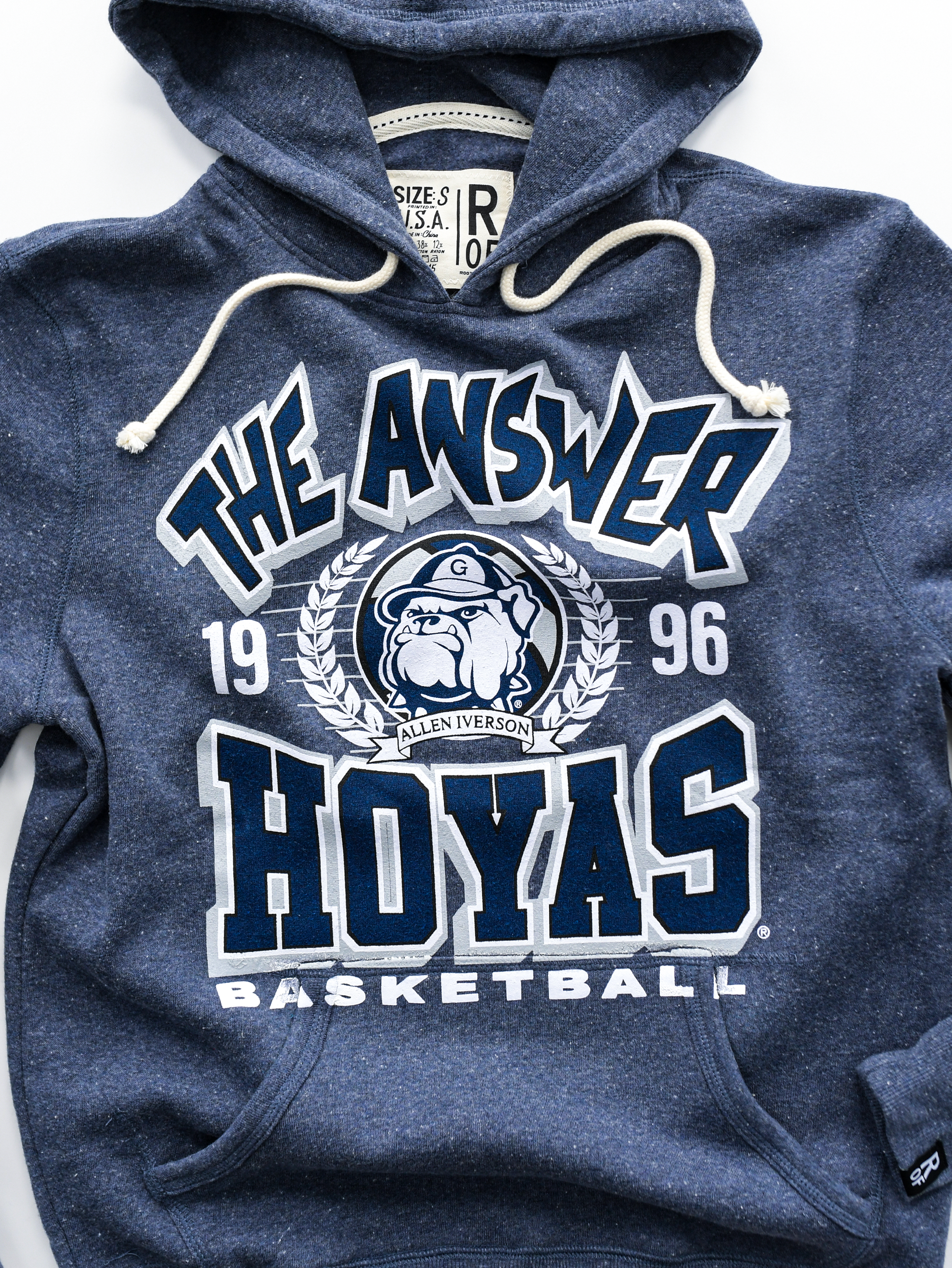 GU - Allen Iverson The Answer '96 Navy PO Hoody