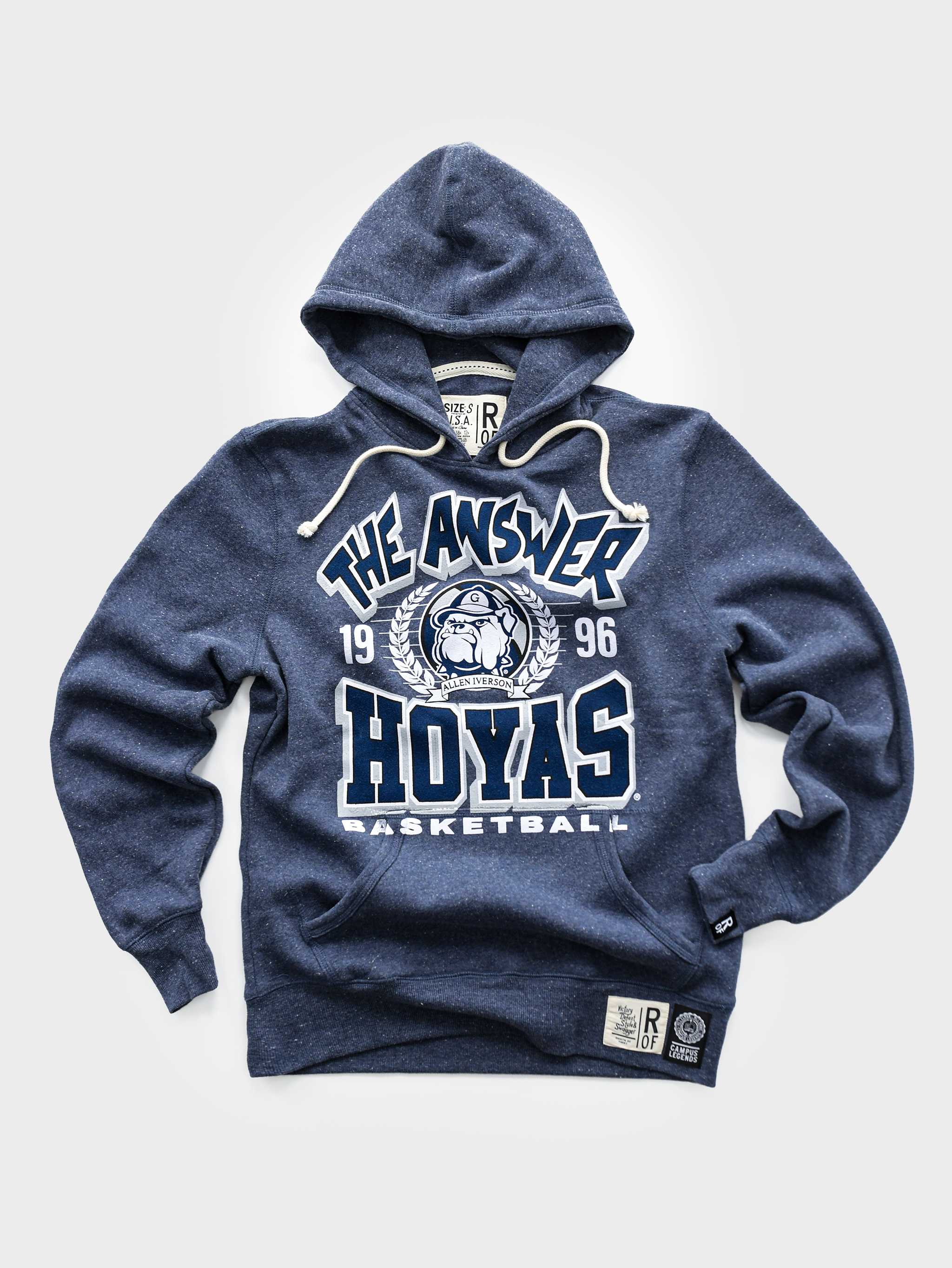 GU - Allen Iverson The Answer '96 Navy PO Hoody