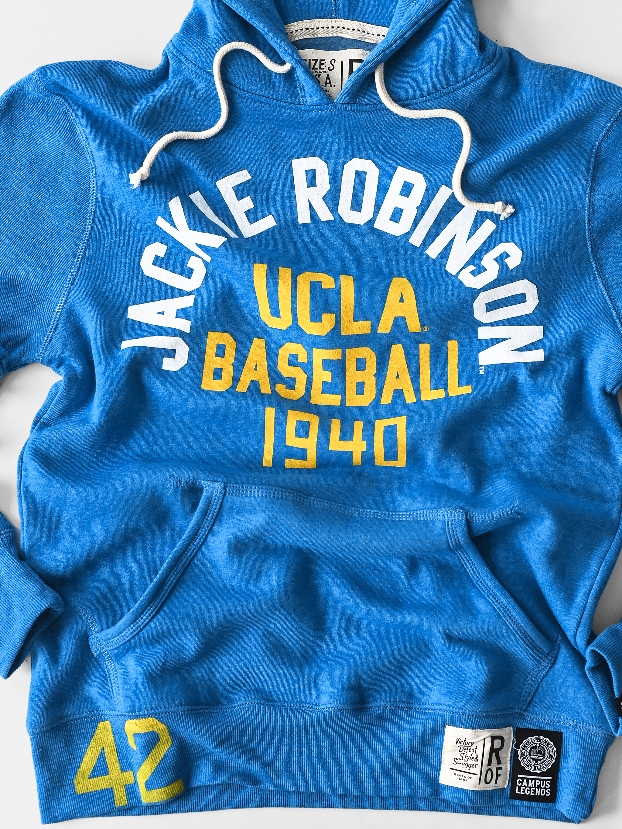 UCLA - Jackie Robinson #42 Baseball Blue PO Hoody