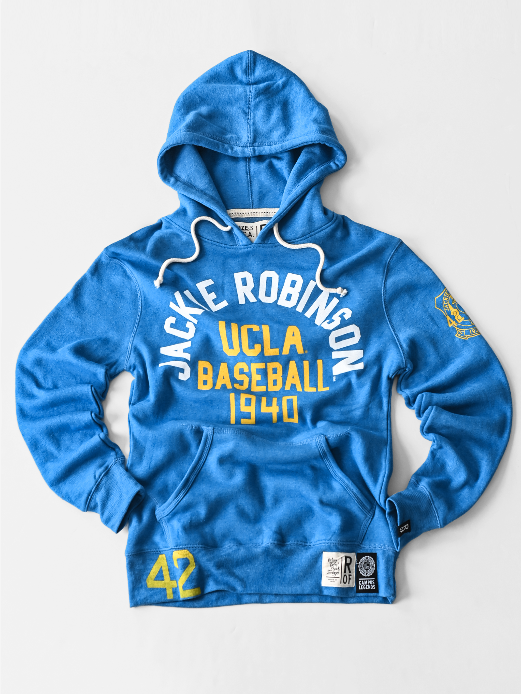 UCLA - Jackie Robinson #42 Baseball Blue PO Hoody