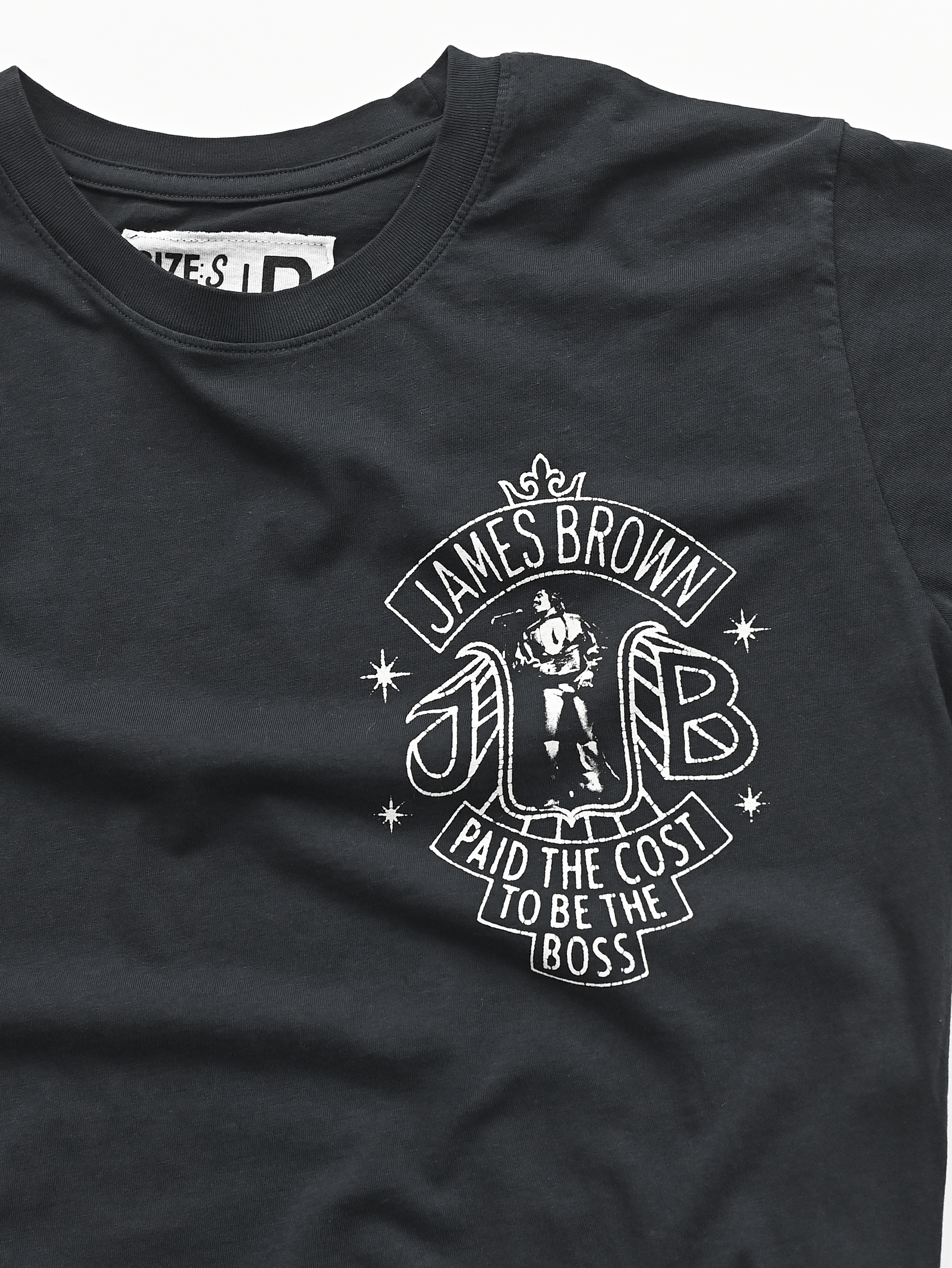 James Brown Godfather of Soul Black Tee