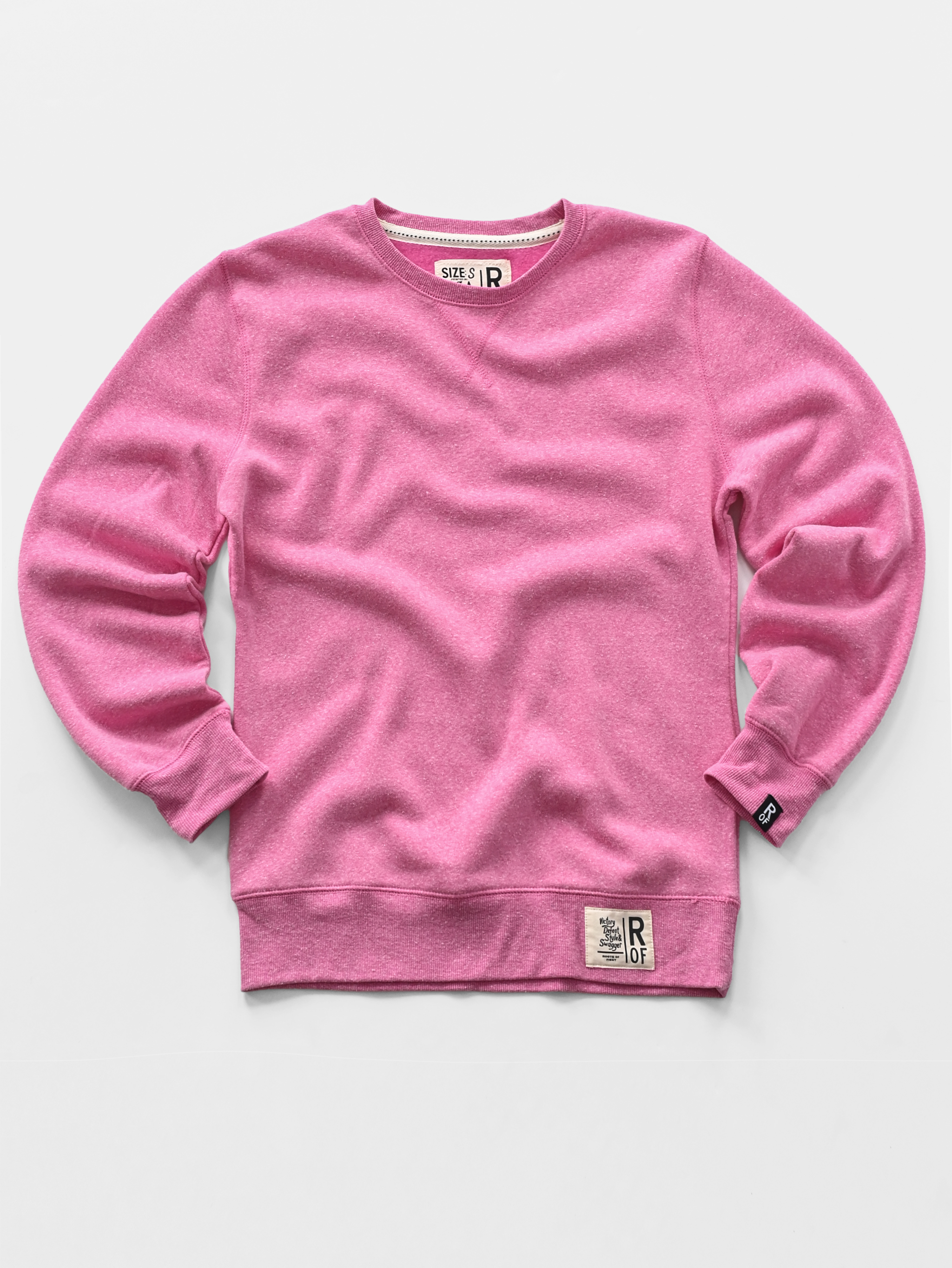 Supersoft Midweight Heather Pink Sweatshirt
