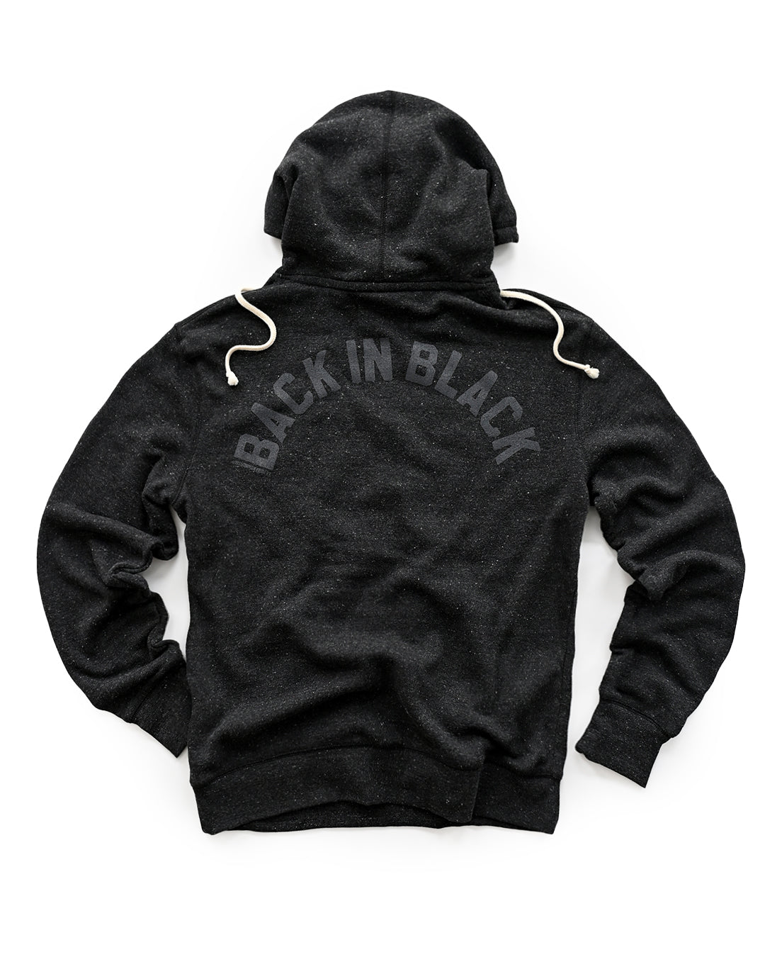AC/DC Back in Black &#39;80 Black PO Hoody - Roots of Fight