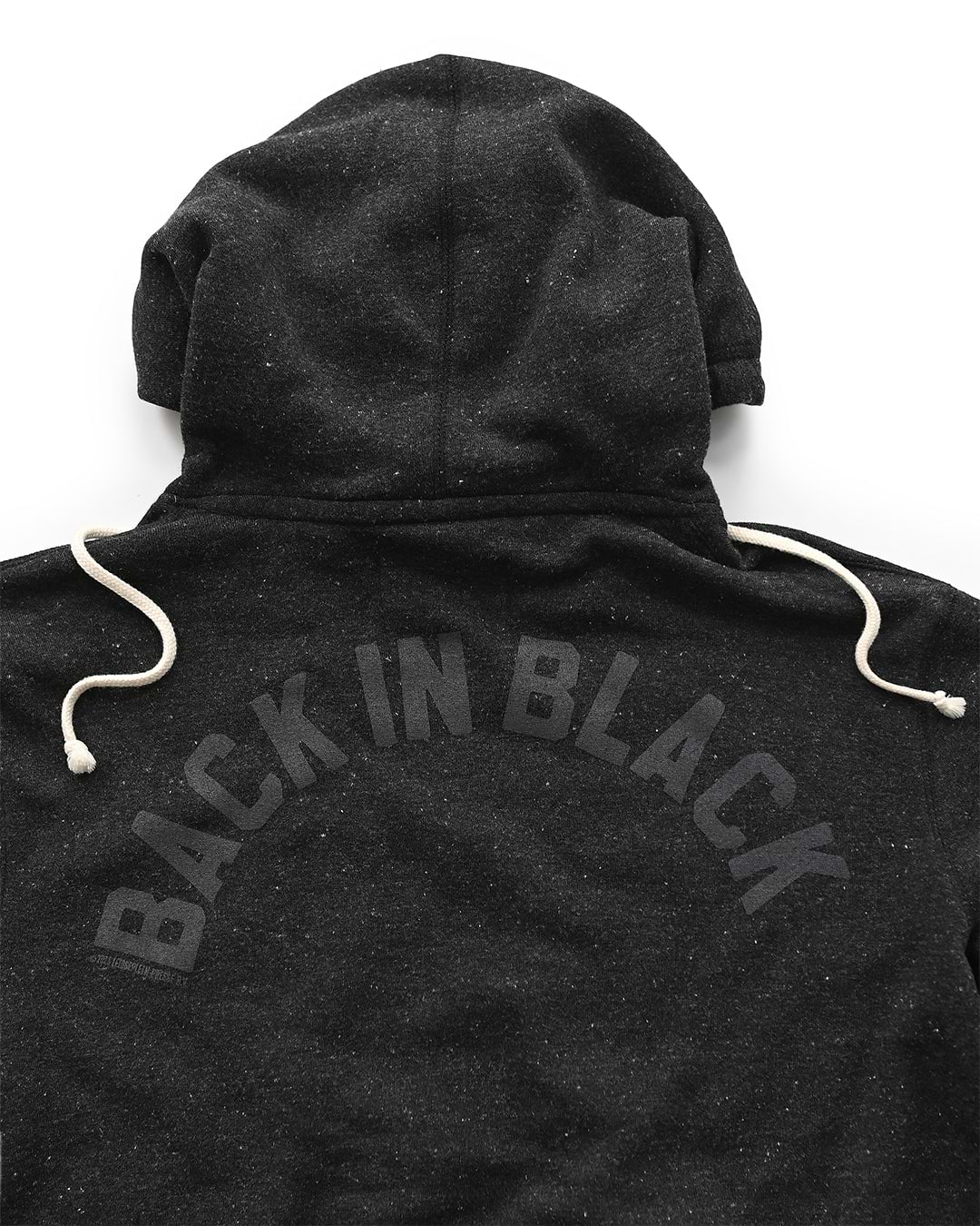 AC/DC Back in Black &#39;80 Black PO Hoody - Roots of Fight