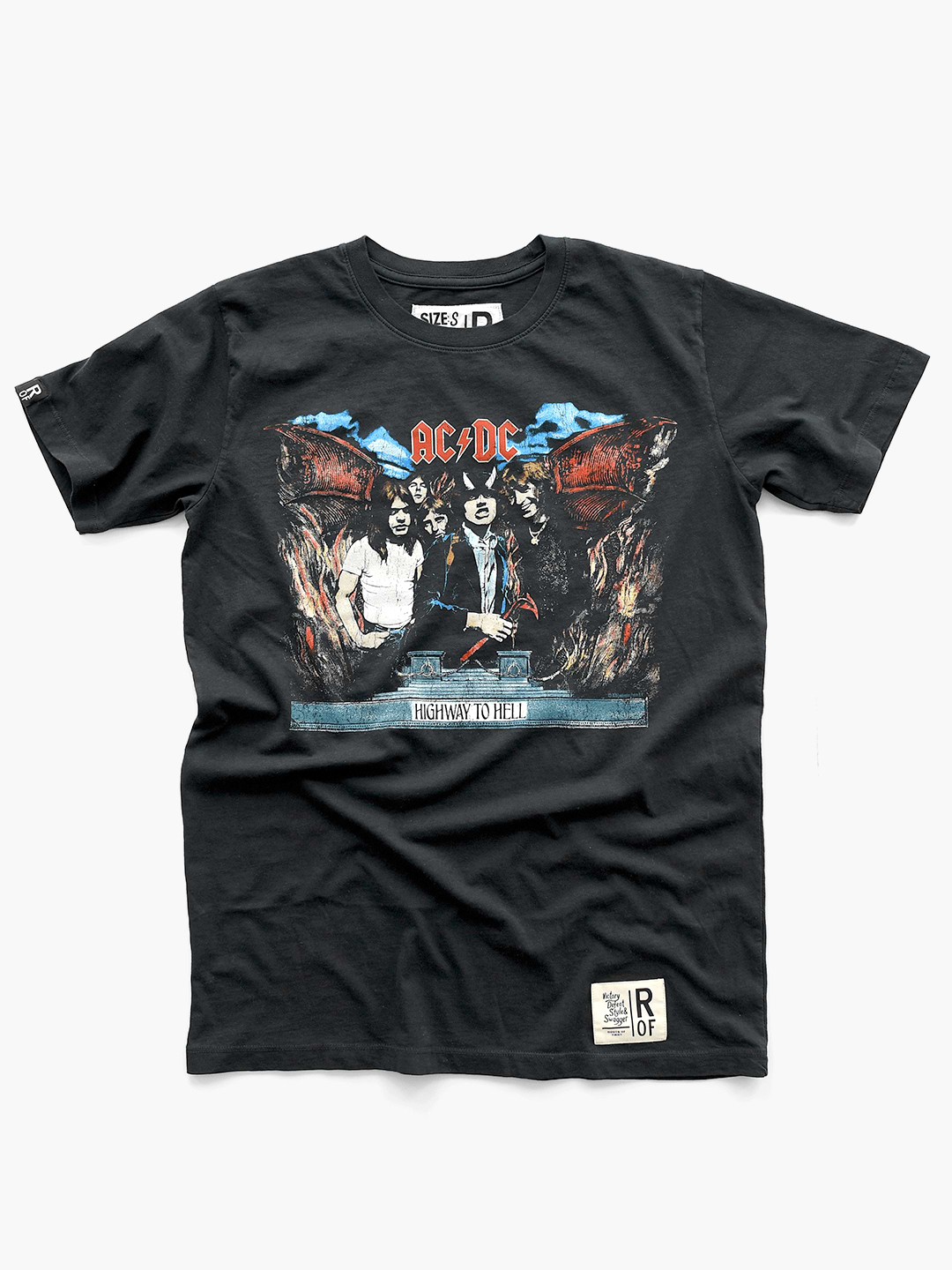 AC/DC Highway to Hell Black Tee - Roots of Fight