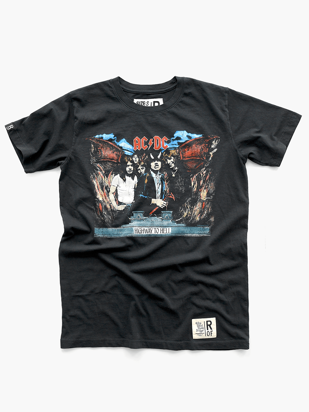 AC/DC Highway to Hell Black Tee - Roots of Fight