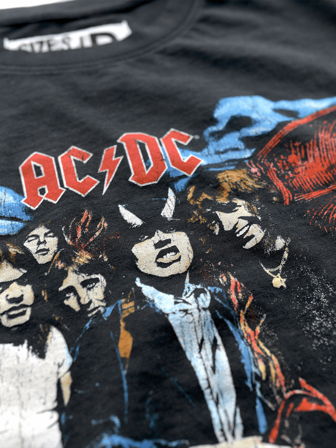 AC/DC Highway to Hell Black Tee - Roots of Fight