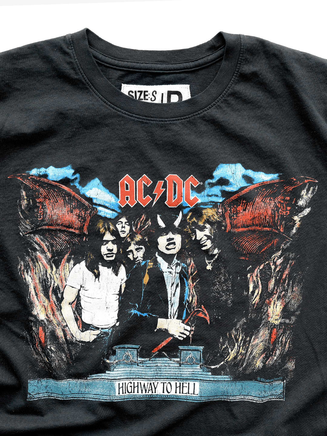 AC/DC Highway to Hell Black Tee - Roots of Fight