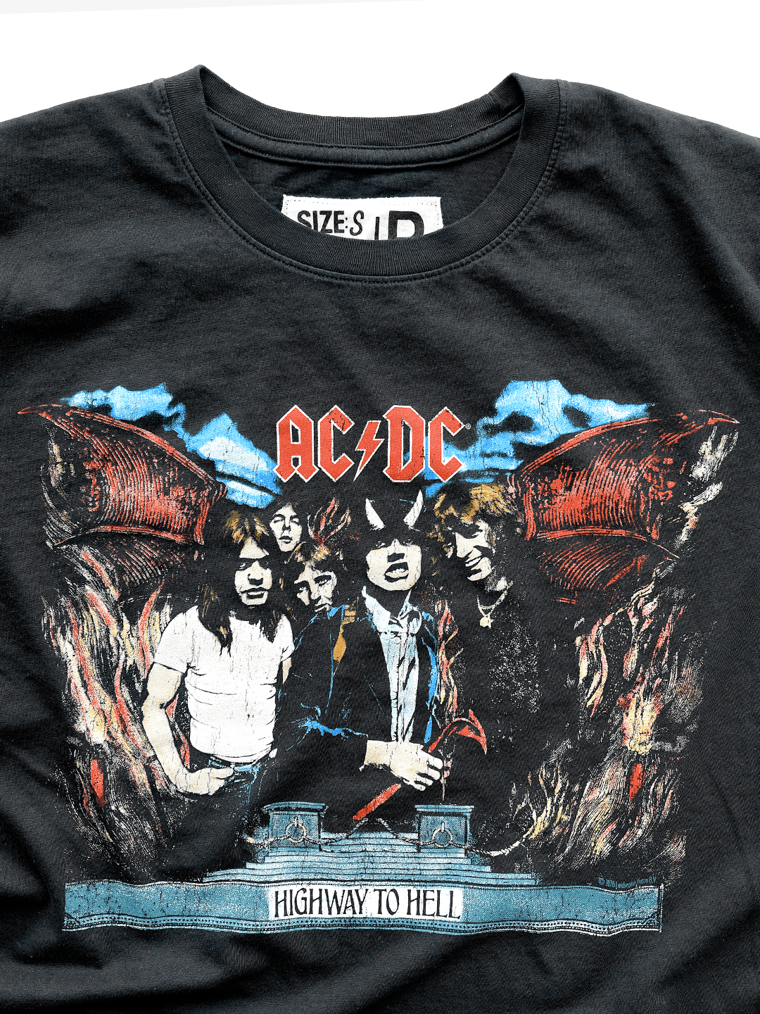 AC/DC Highway to Hell Black Tee - Roots of Fight