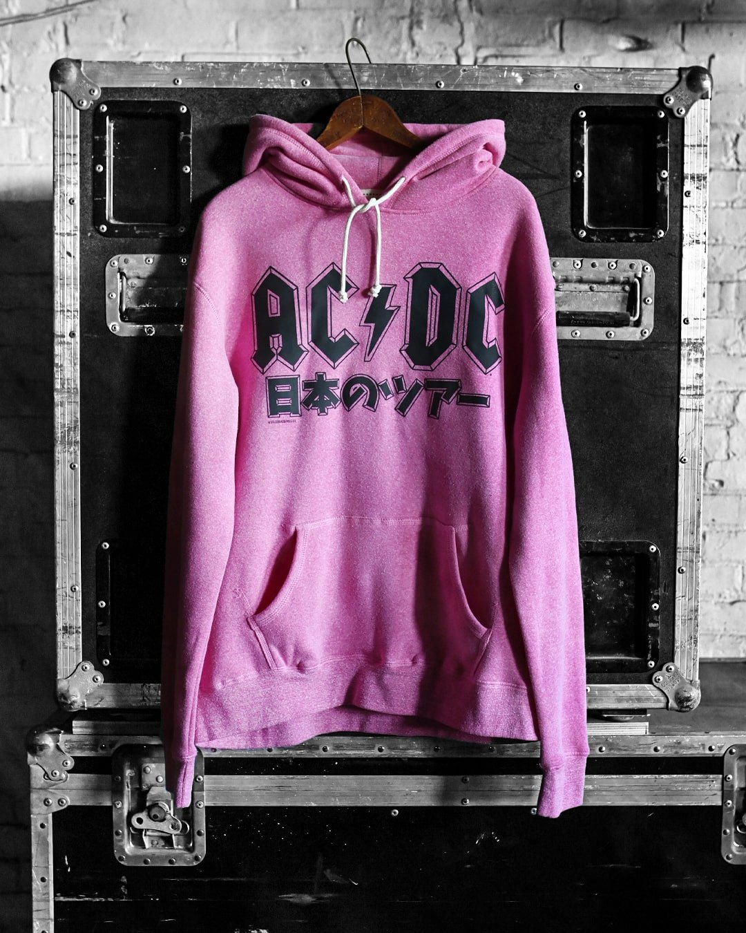AC/DC Japan Tour Pink Hoody - Roots of Fight