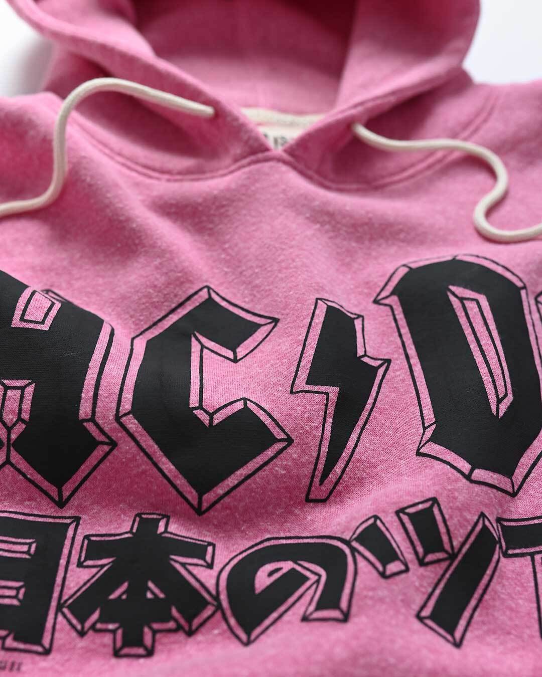 AC/DC Japan Tour Pink Hoody
