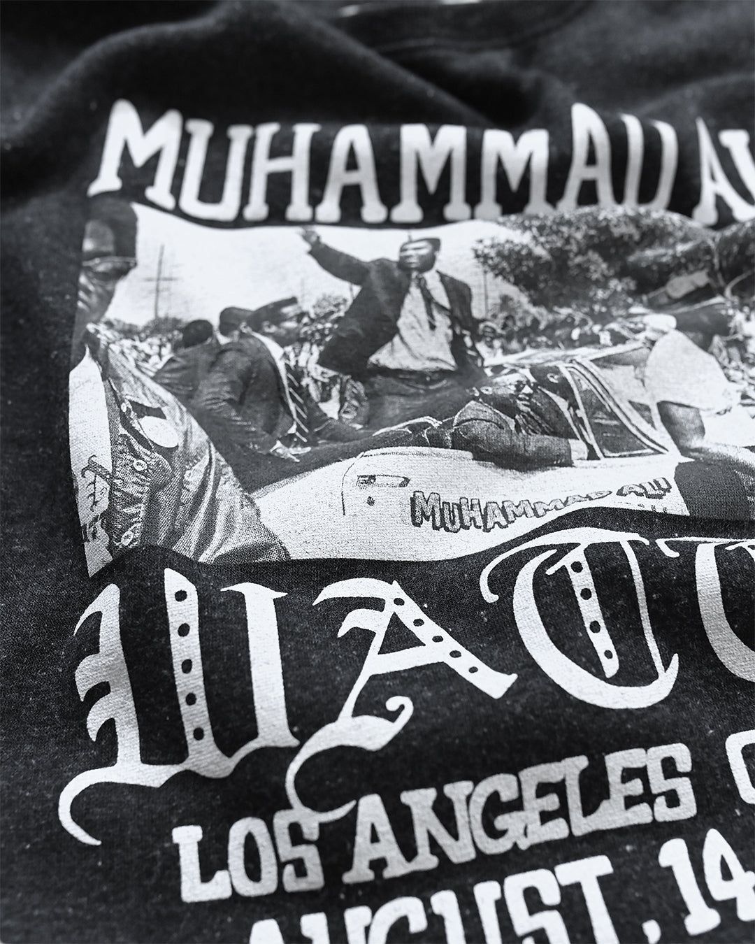 Ali 1967 Watts Photo Black Sweatshirt - Roots of Fight
