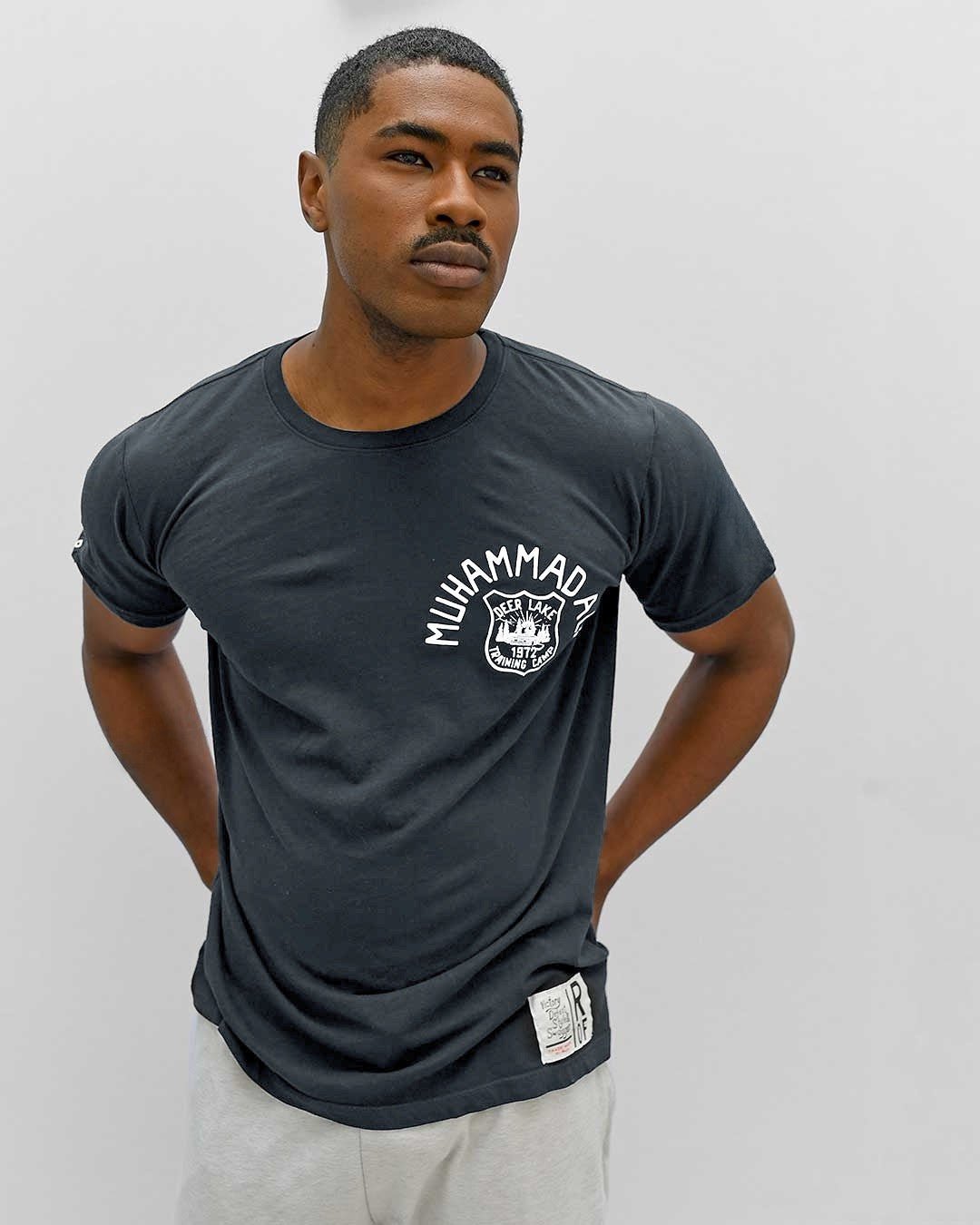 Ali Deer Lake &#39;Don&#39;t Quit&#39; Quote Black Tee - Roots of Fight