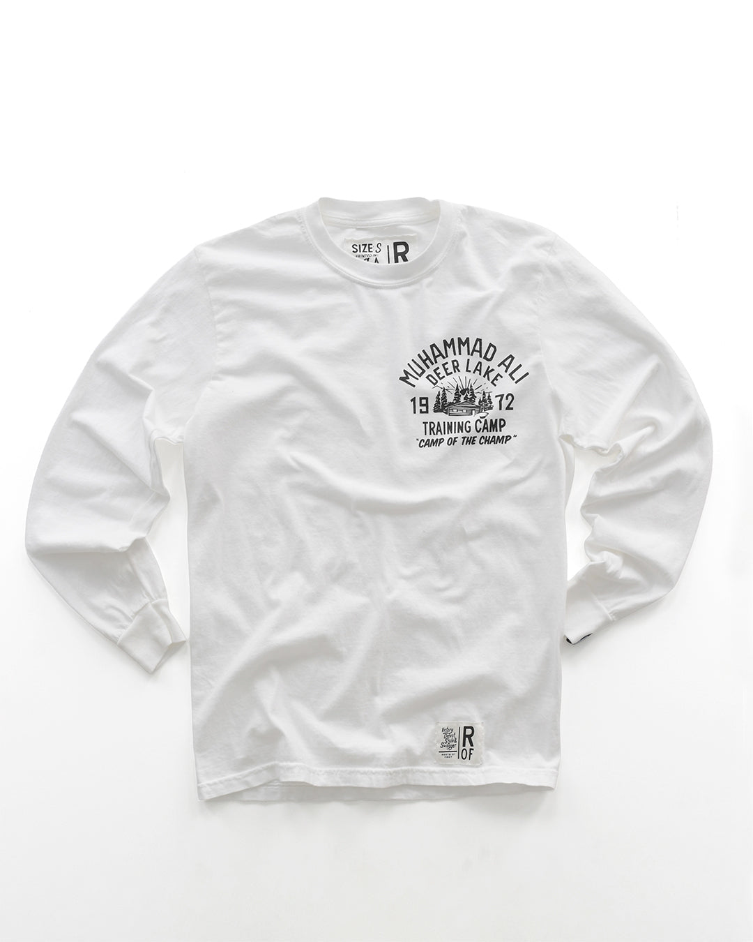 Ali Deer Lake White Long Sleeve Tee - Roots of Fight