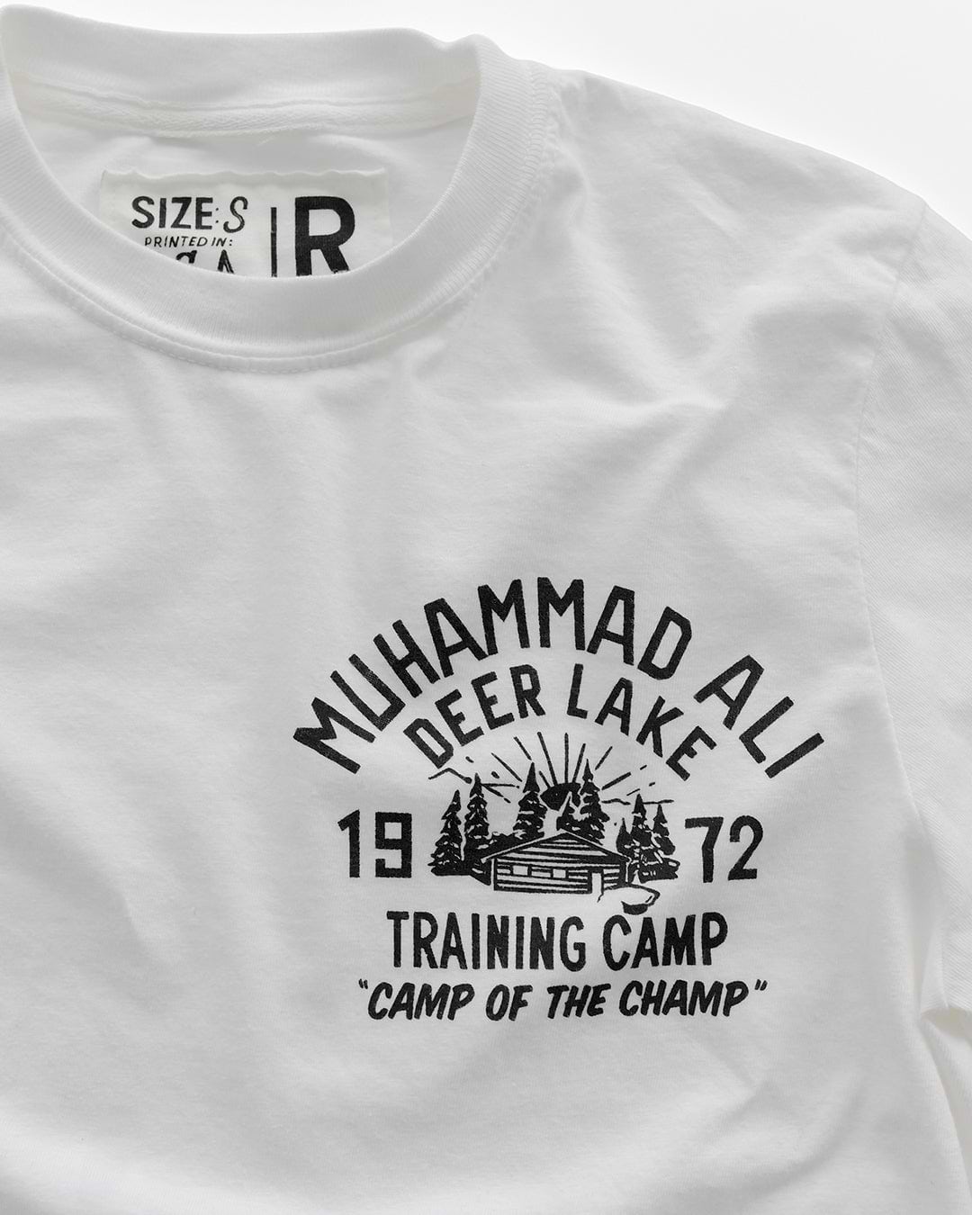 Ali Deer Lake White Long Sleeve Tee - Roots of Fight