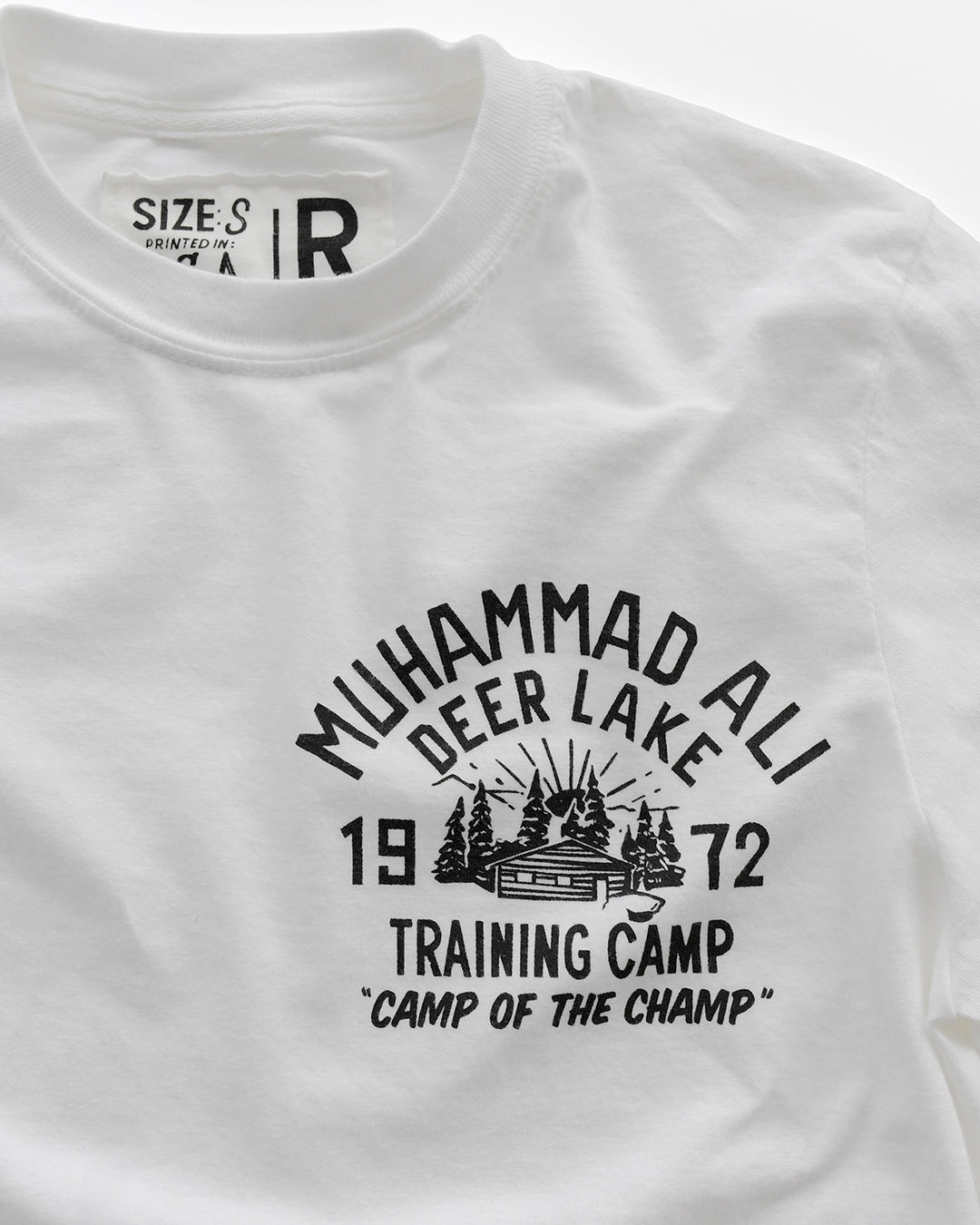 Ali Deer Lake White Long Sleeve Tee - Roots of Fight