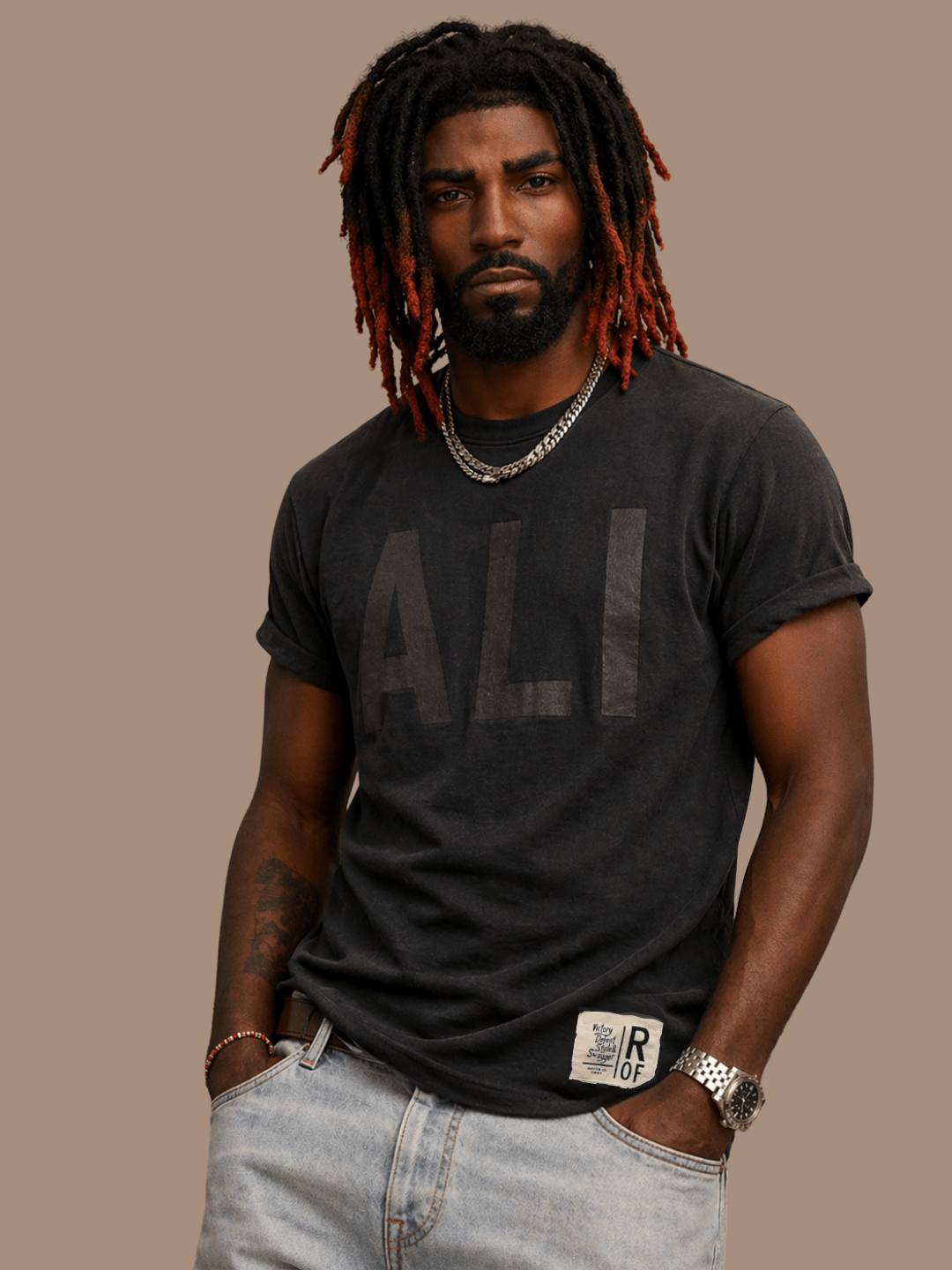 Ali Legacy Monochrome Tee - Roots of Fight