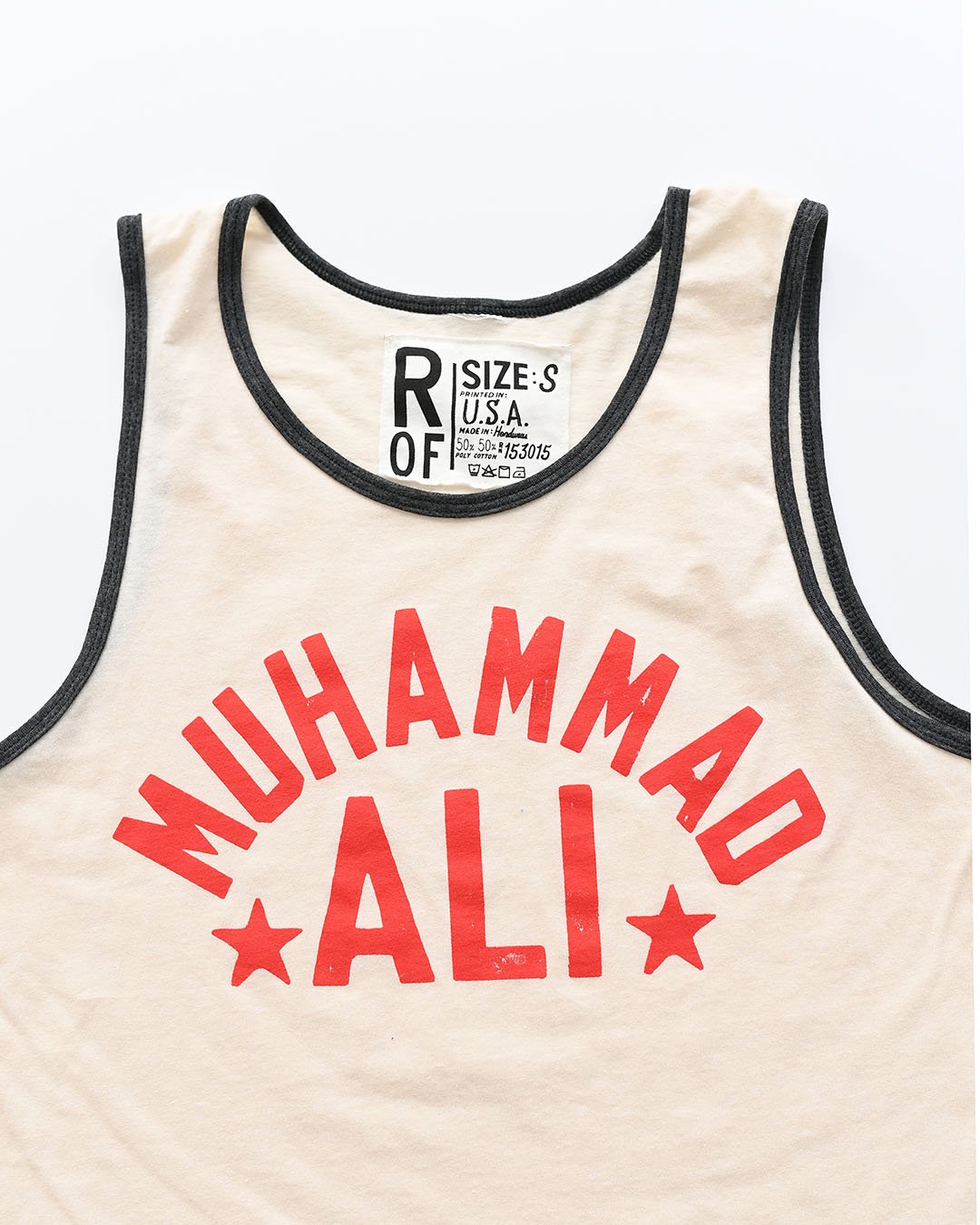 Ali Legacy White Tank - Roots of Fight