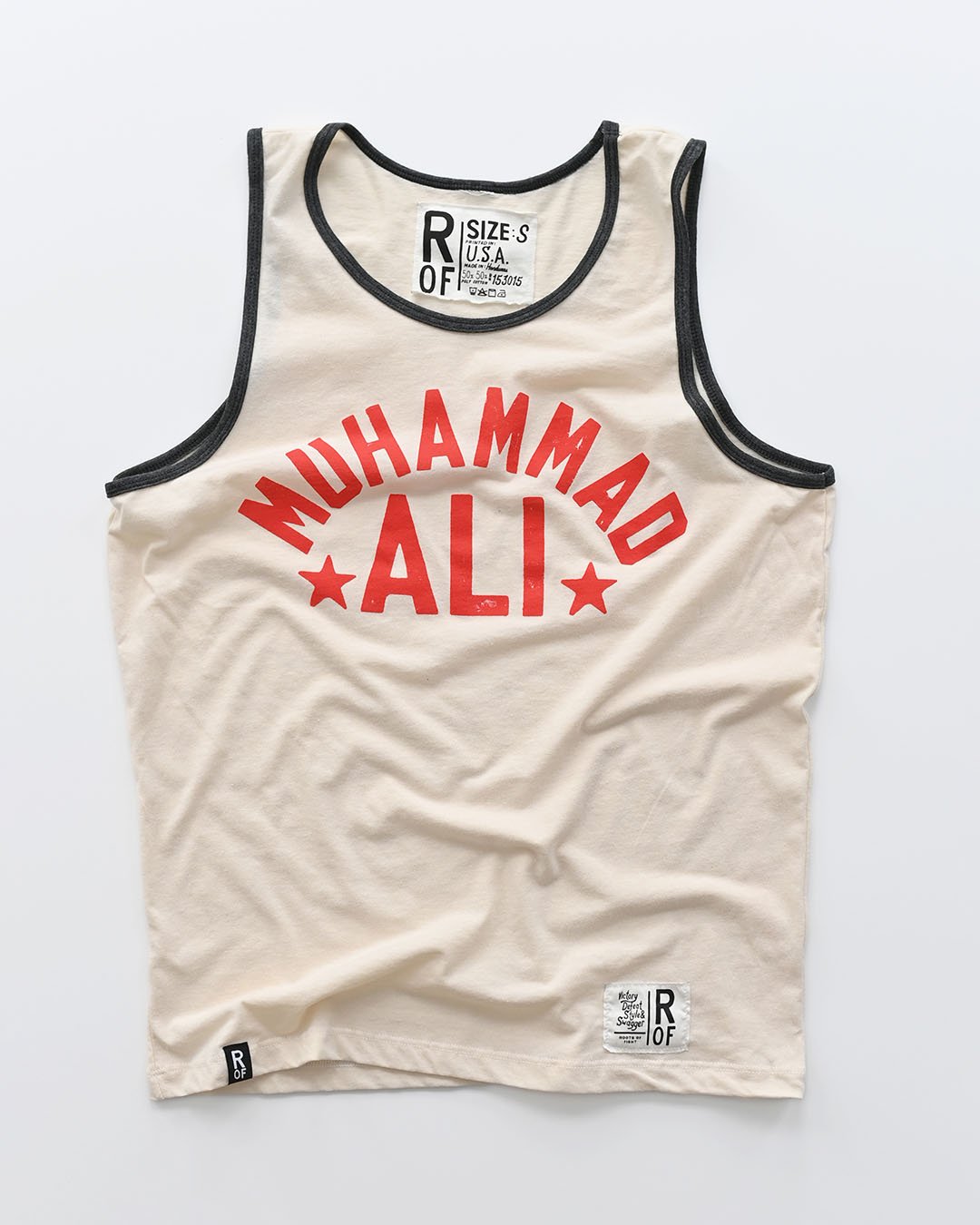 Ali Legacy White Tank - Roots of Fight
