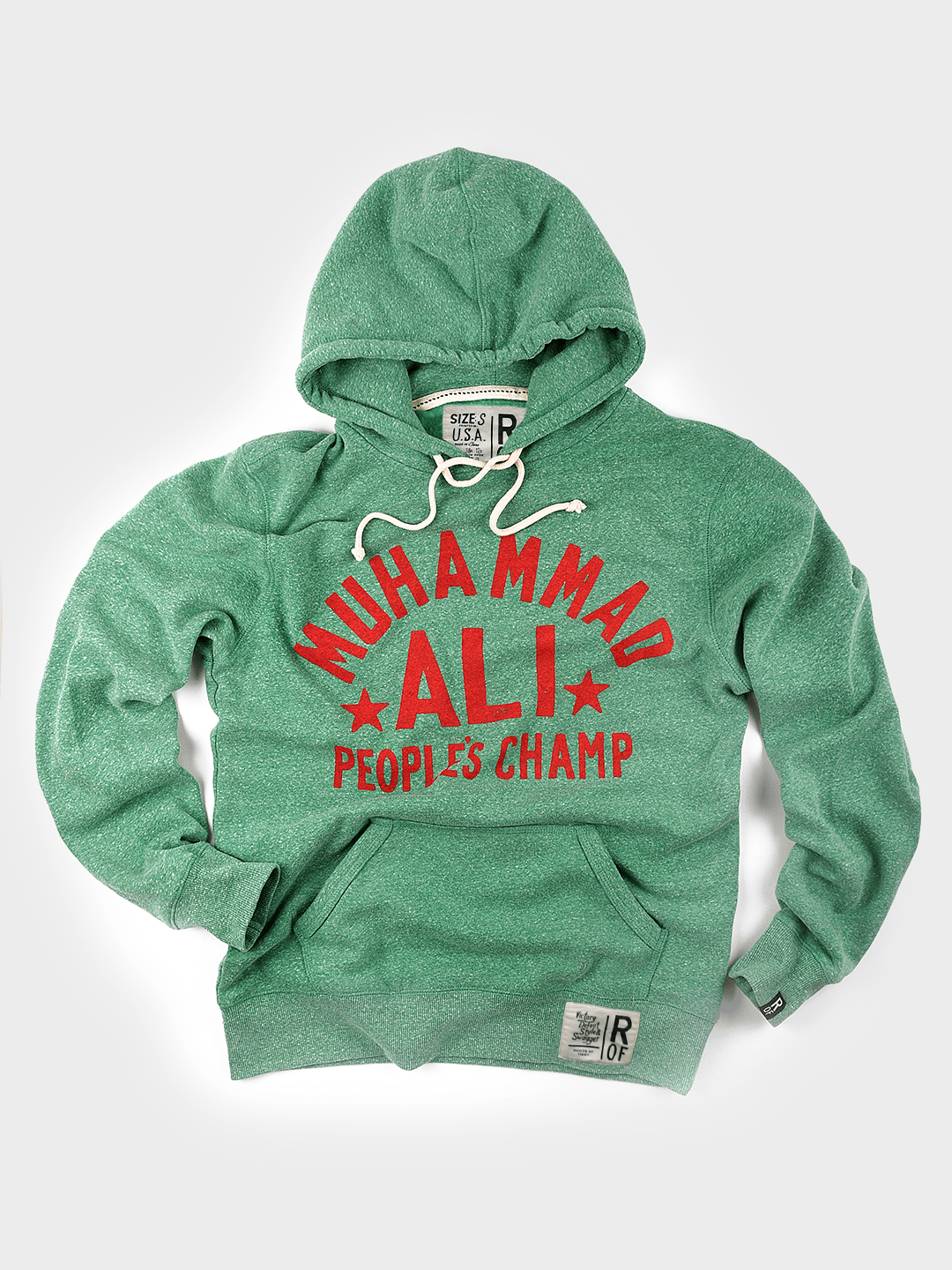 Ali Rumble People's Champ Green PO Hoody - Roots of Fight
