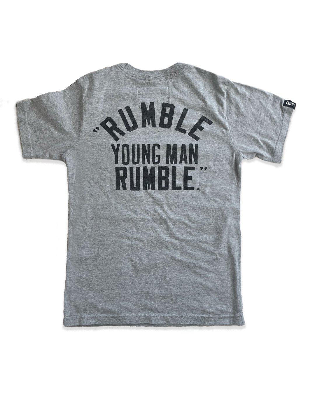 Ali Rumble Quote Grey Kid&#39;s Tee - Roots of Fight
