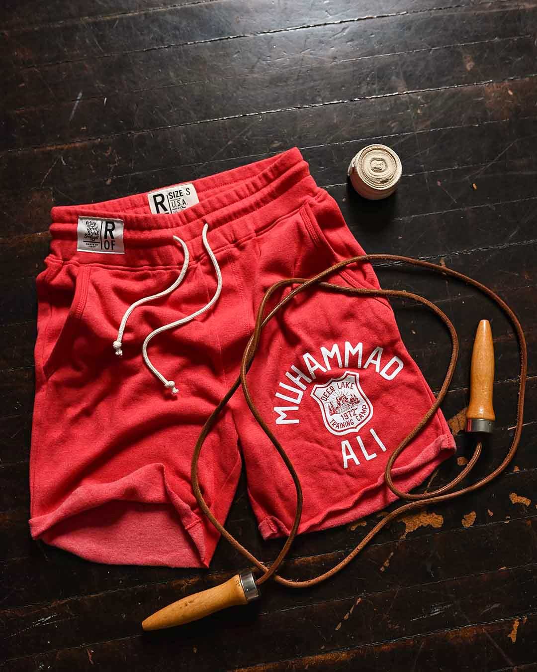 Ali Training Camp Red Shorts - Roots of Fight