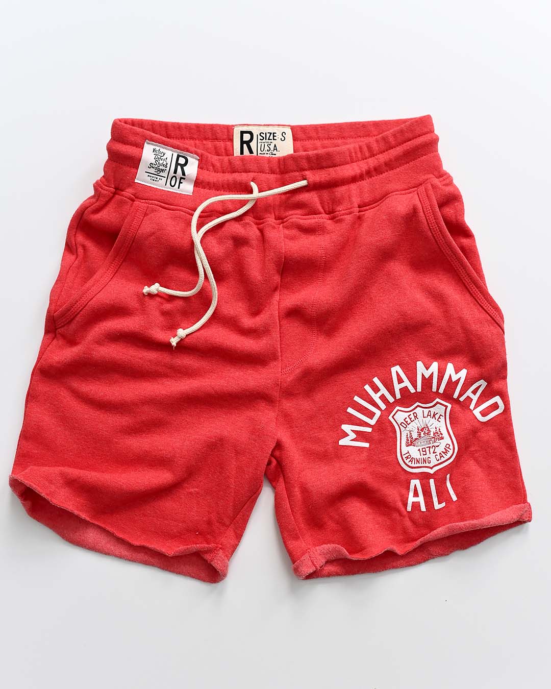 Ali Training Camp Red Shorts - Roots of Fight