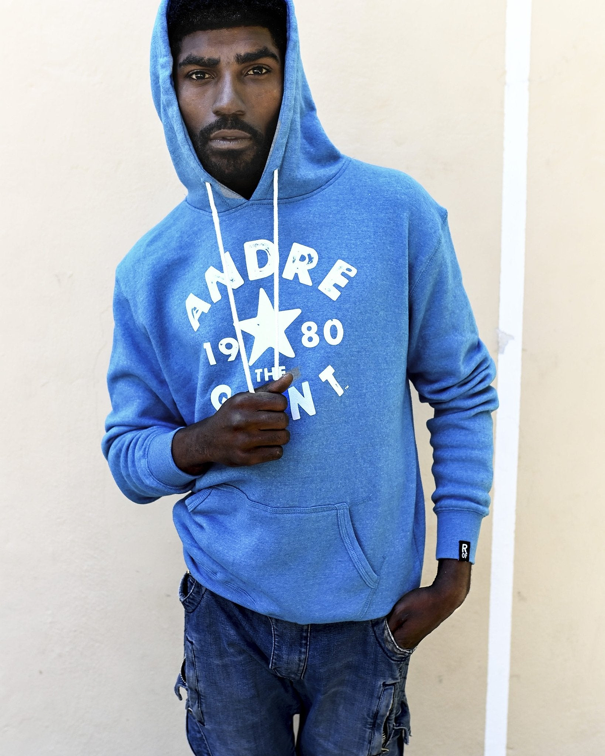 Andre the Giant 1980 Blue PO Hoody - Roots of Fight