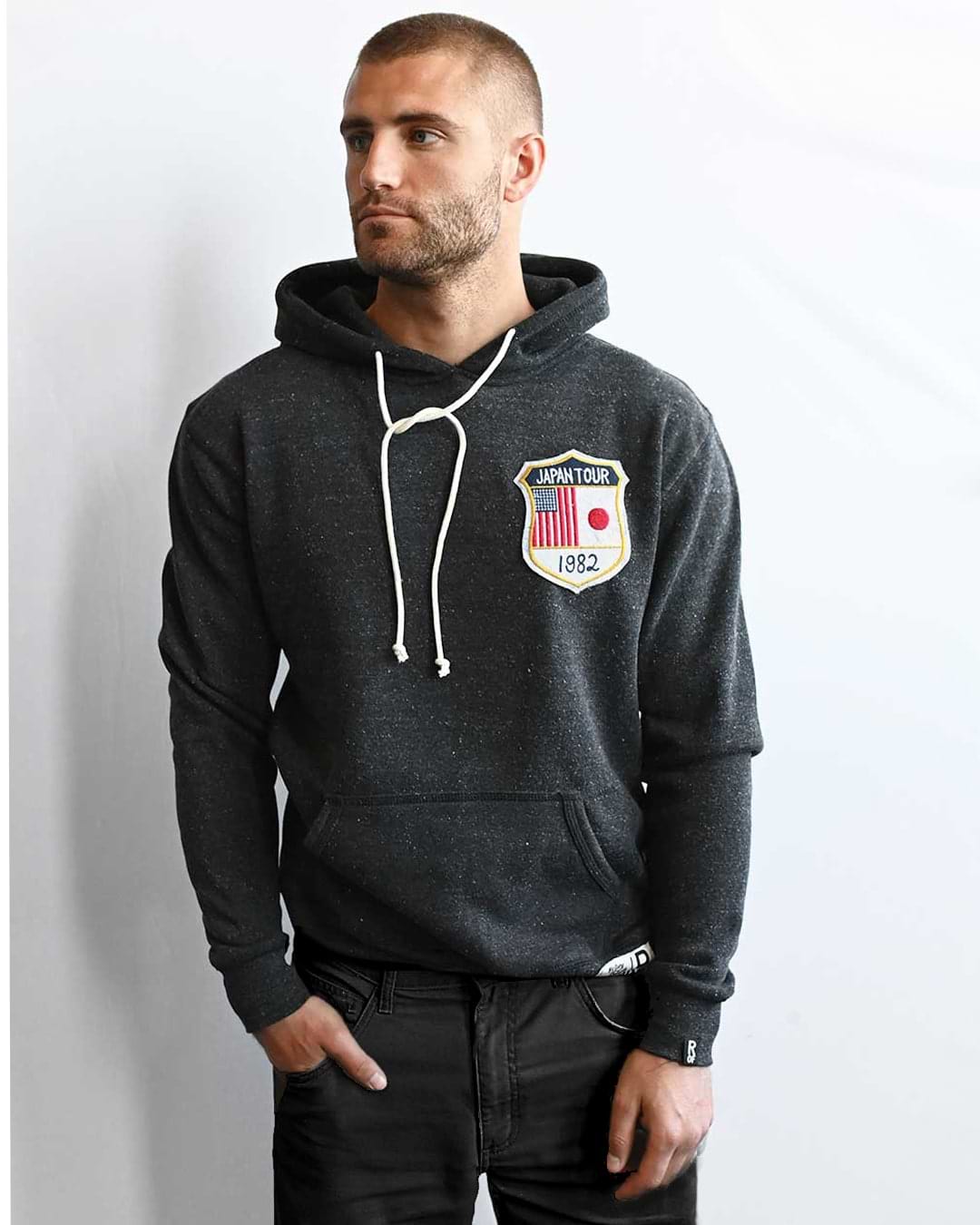 Andre the Giant Japan Black PO Hoody - Roots of Fight