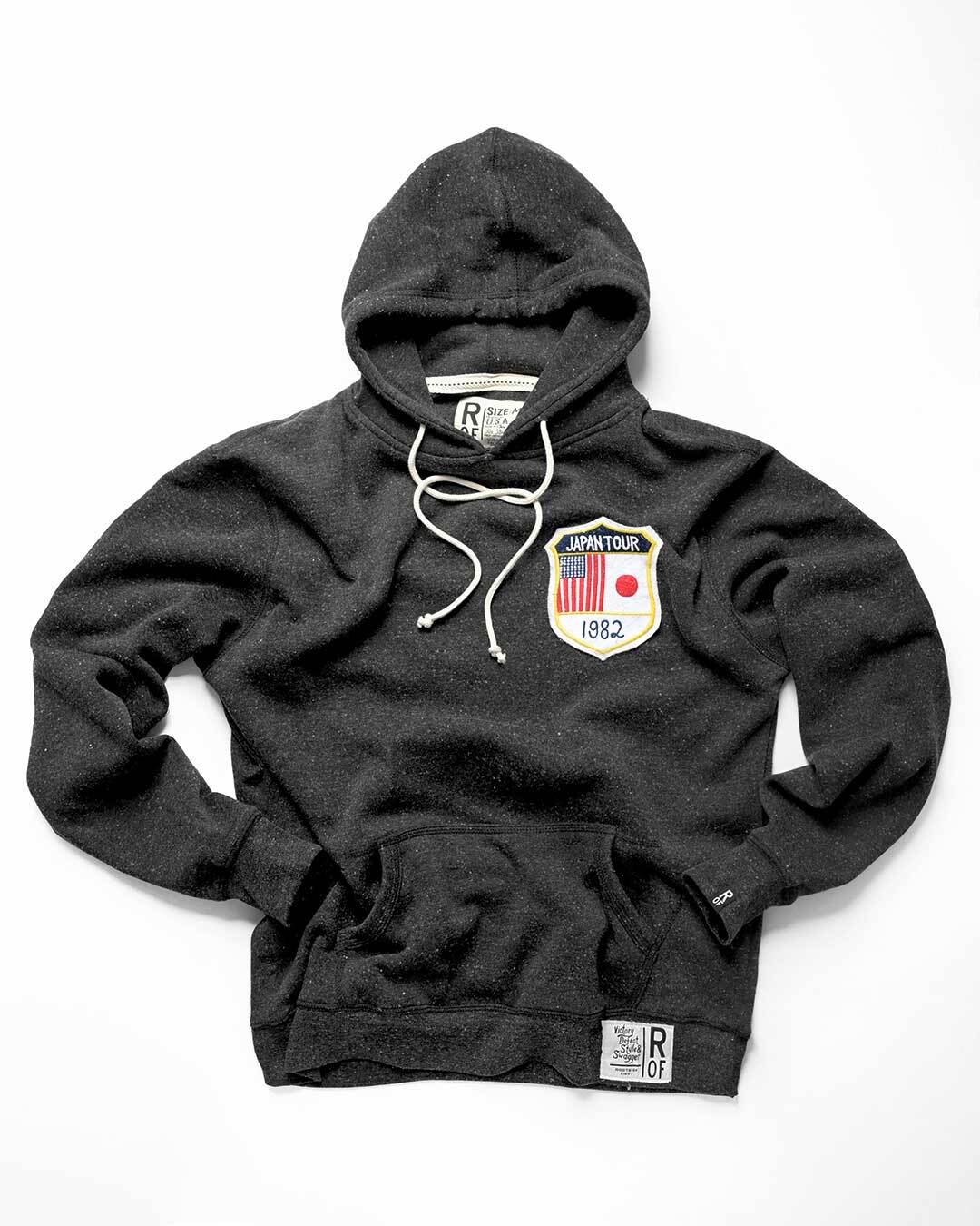 Andre the Giant Japan Black PO Hoody - Roots of Fight