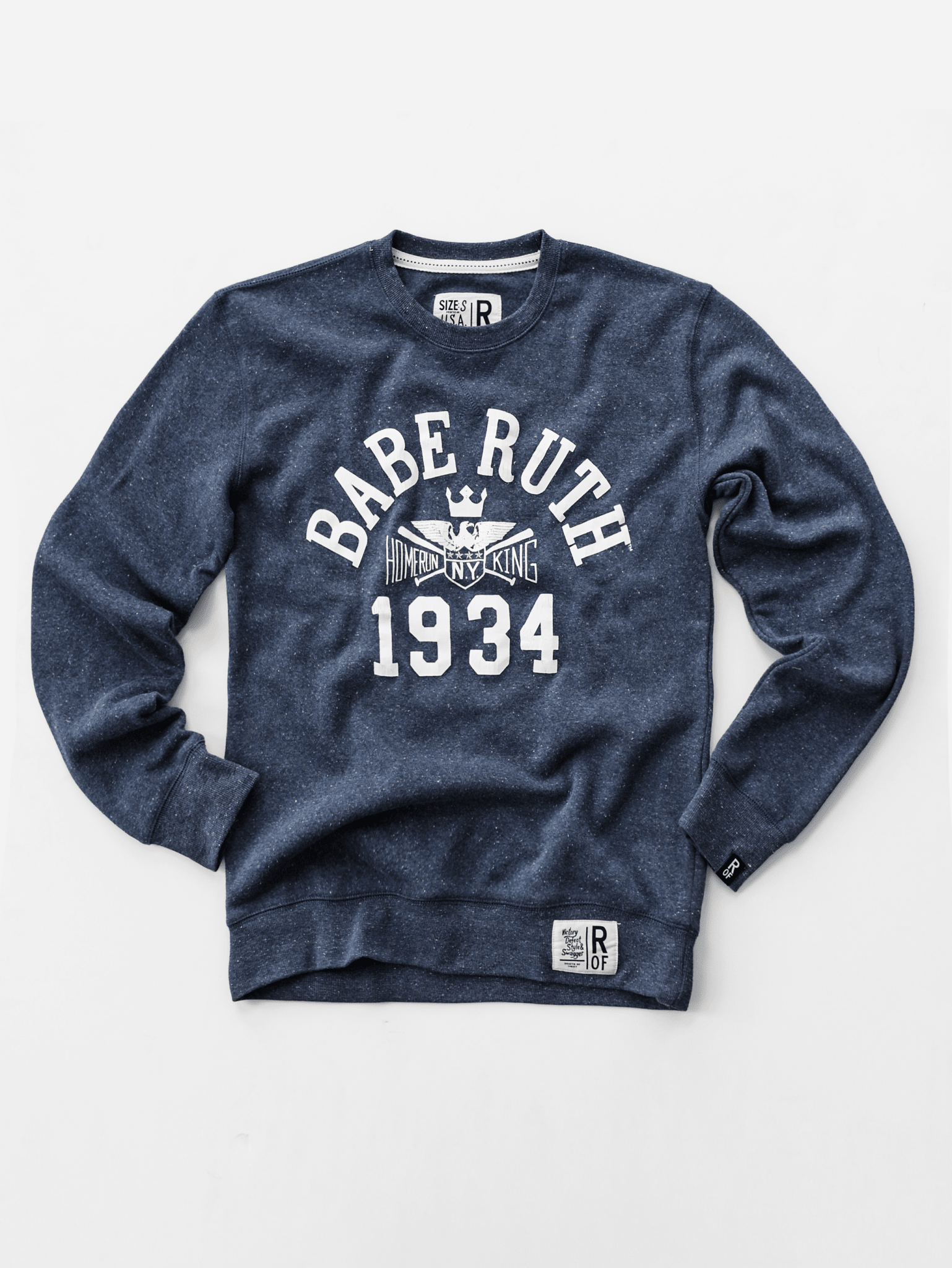 Babe Ruth 1934 NY Navy Sweatshirt - Roots of Fight