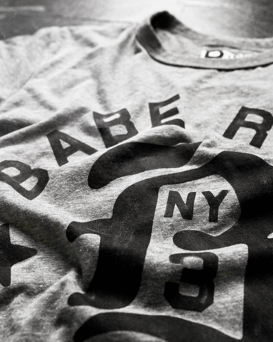 Babe Ruth Bronx NY Grey Tee - Roots of Fight